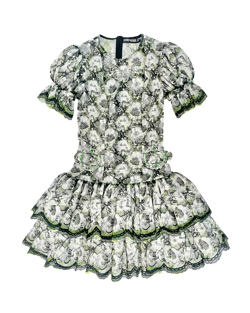 Demoiselle Lace Mini Dress