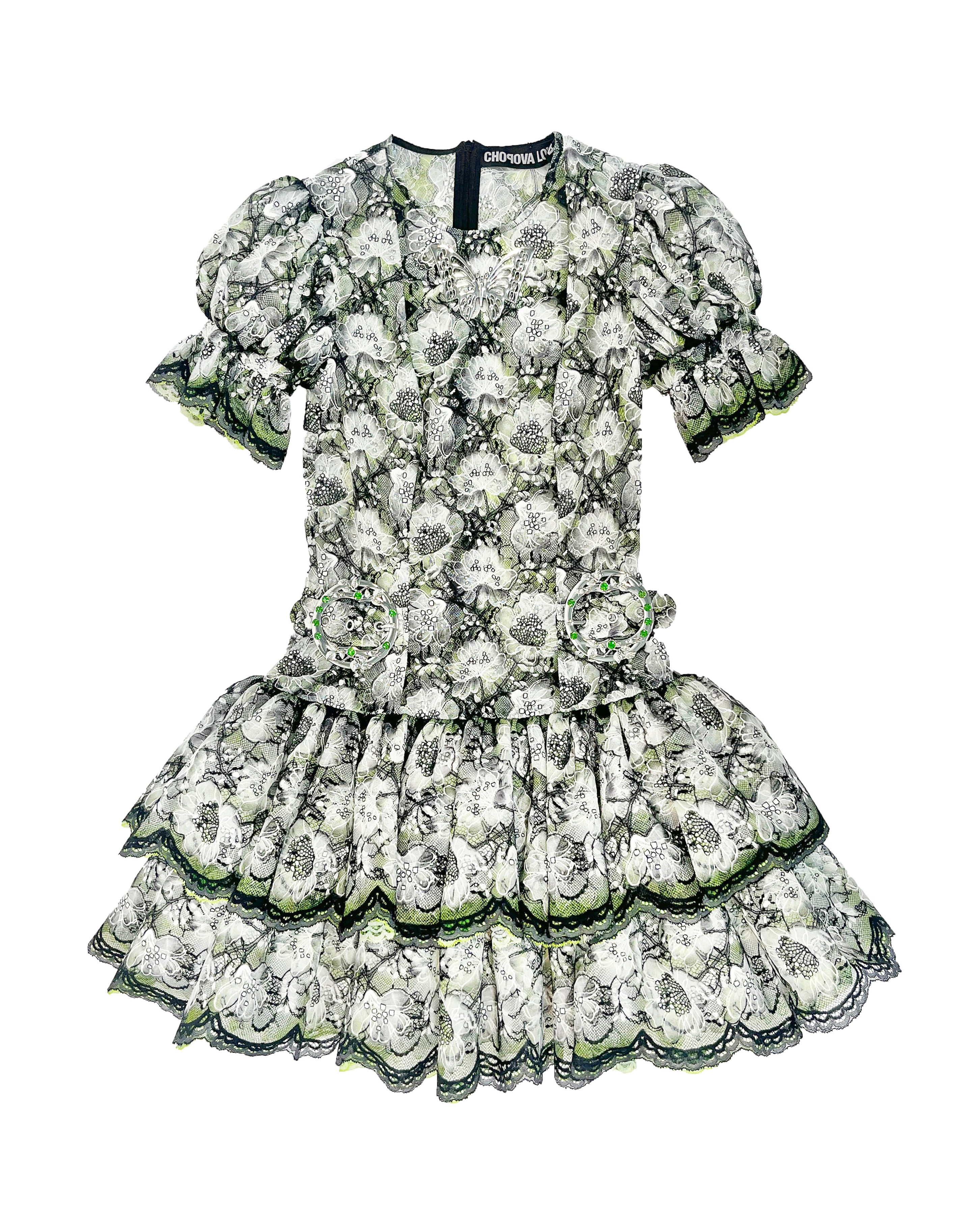 Demoiselle Lace Mini Dress
