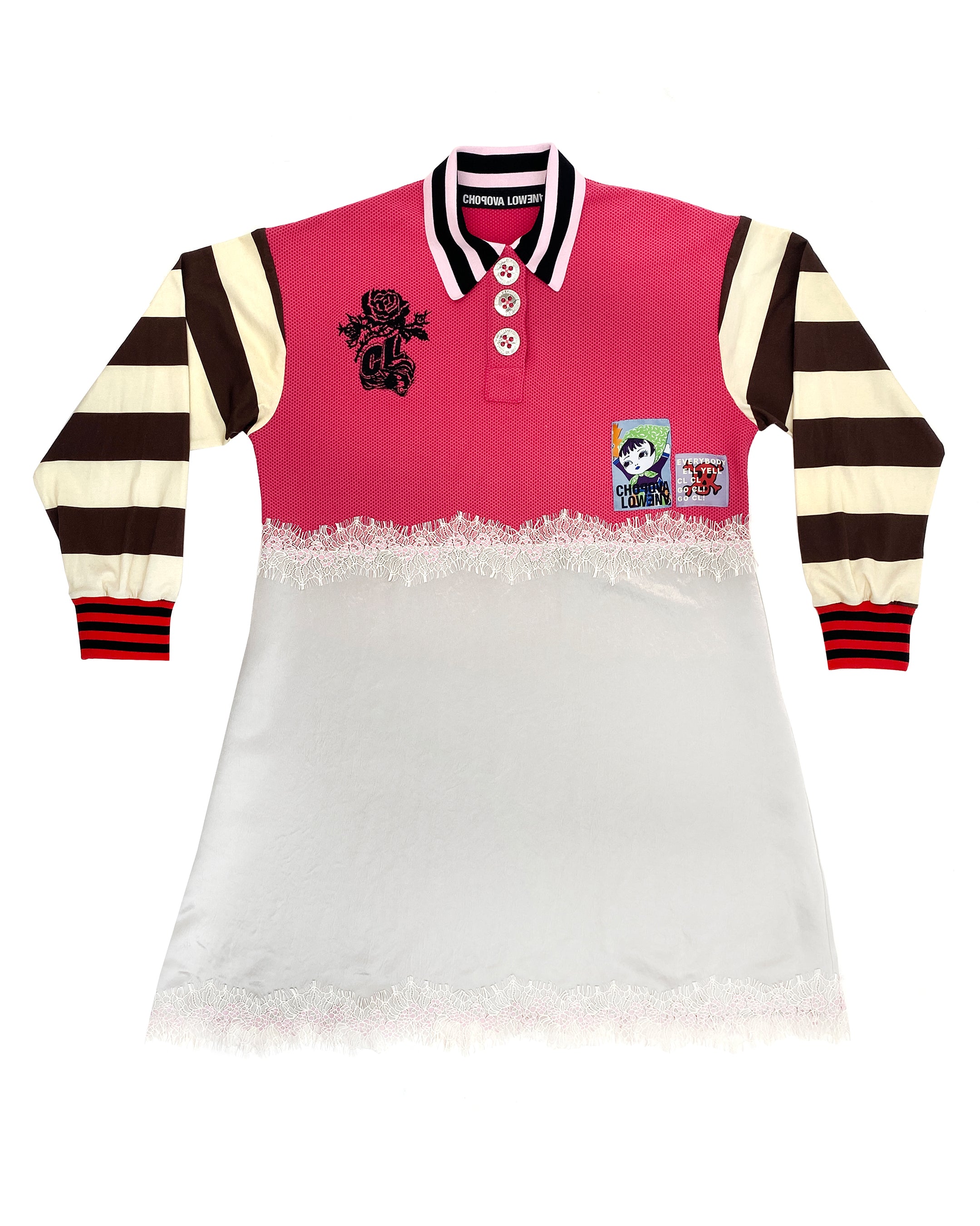 Pink Polo Dress