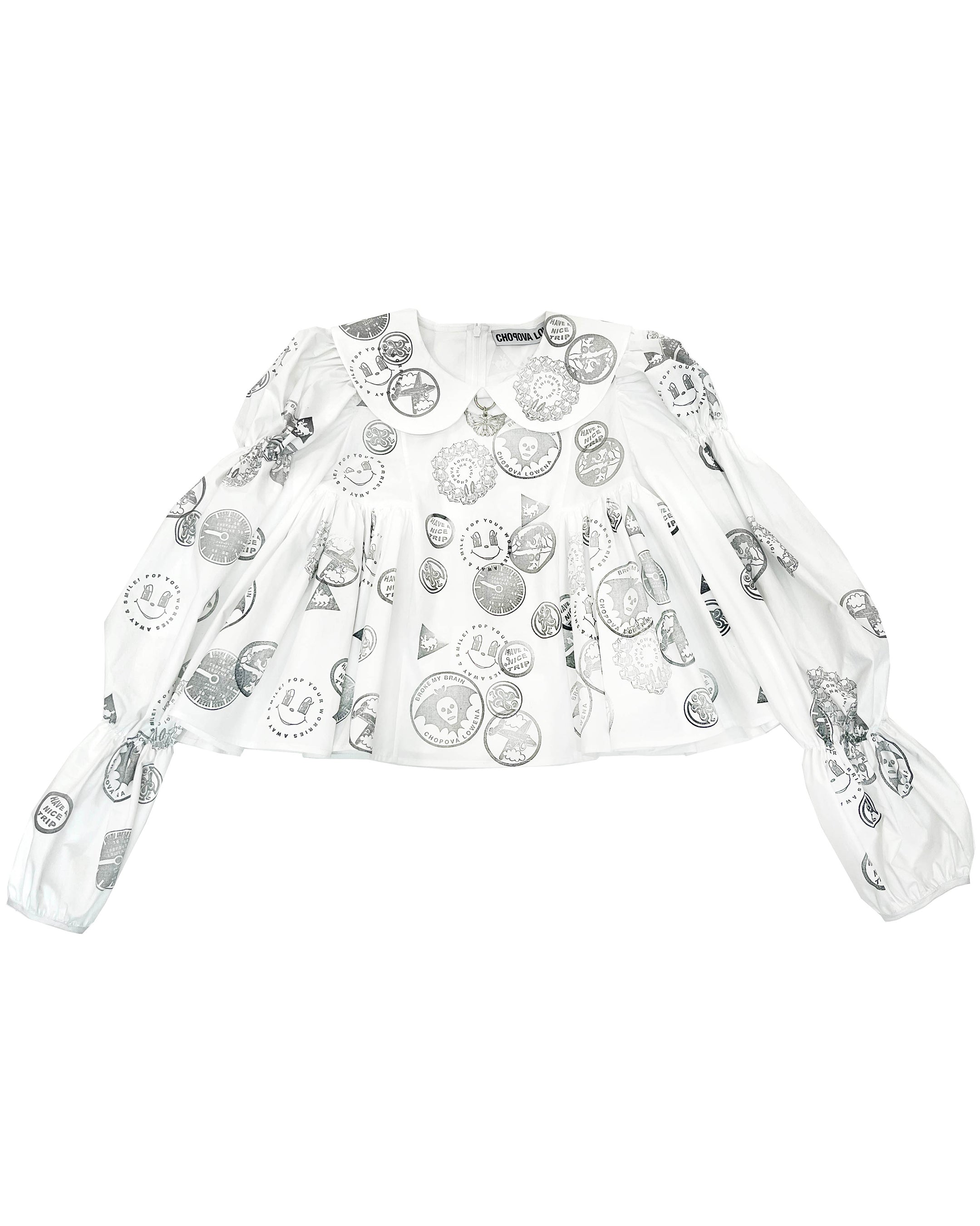 Willa Stamped Blouse