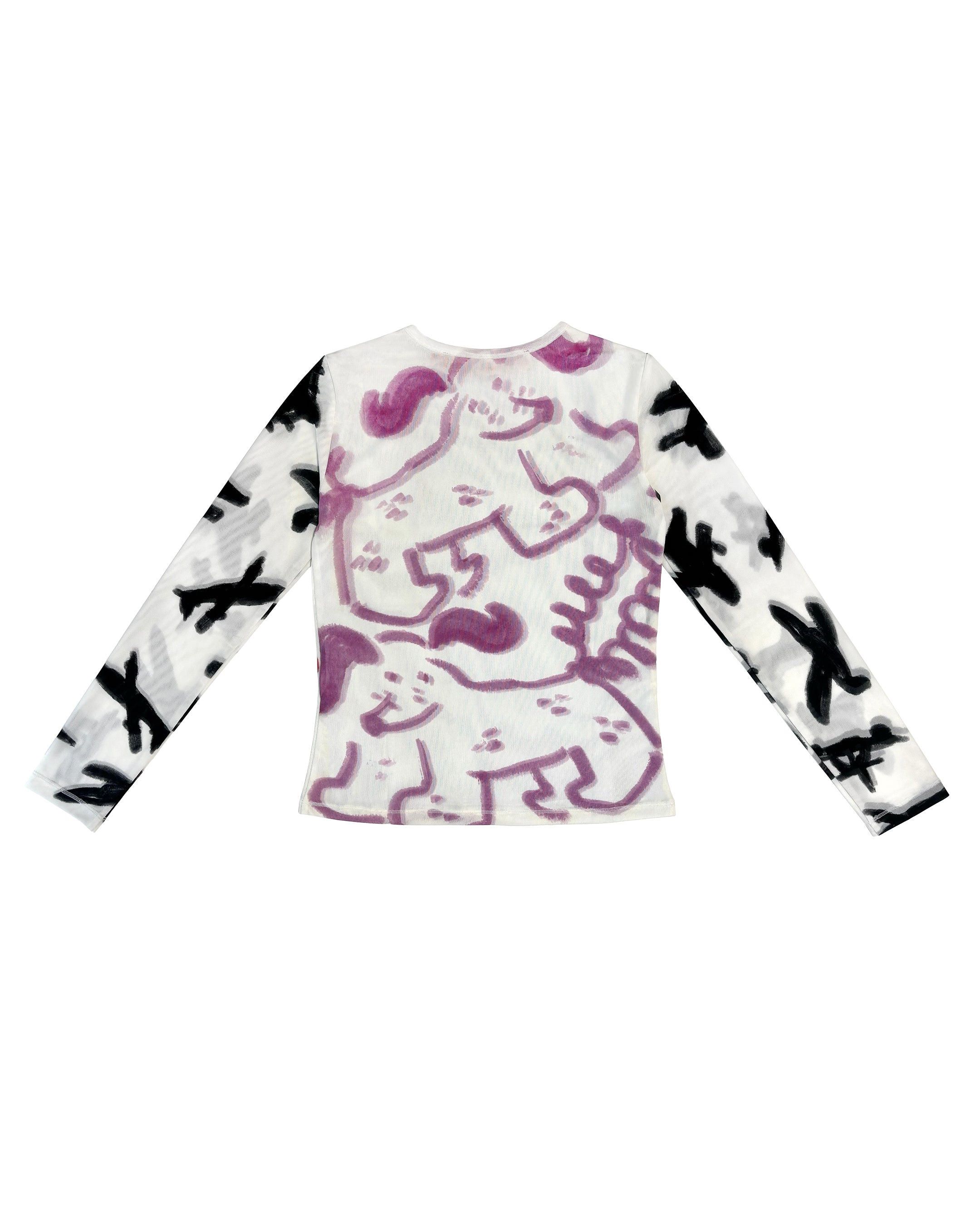 Bone Mesh Top