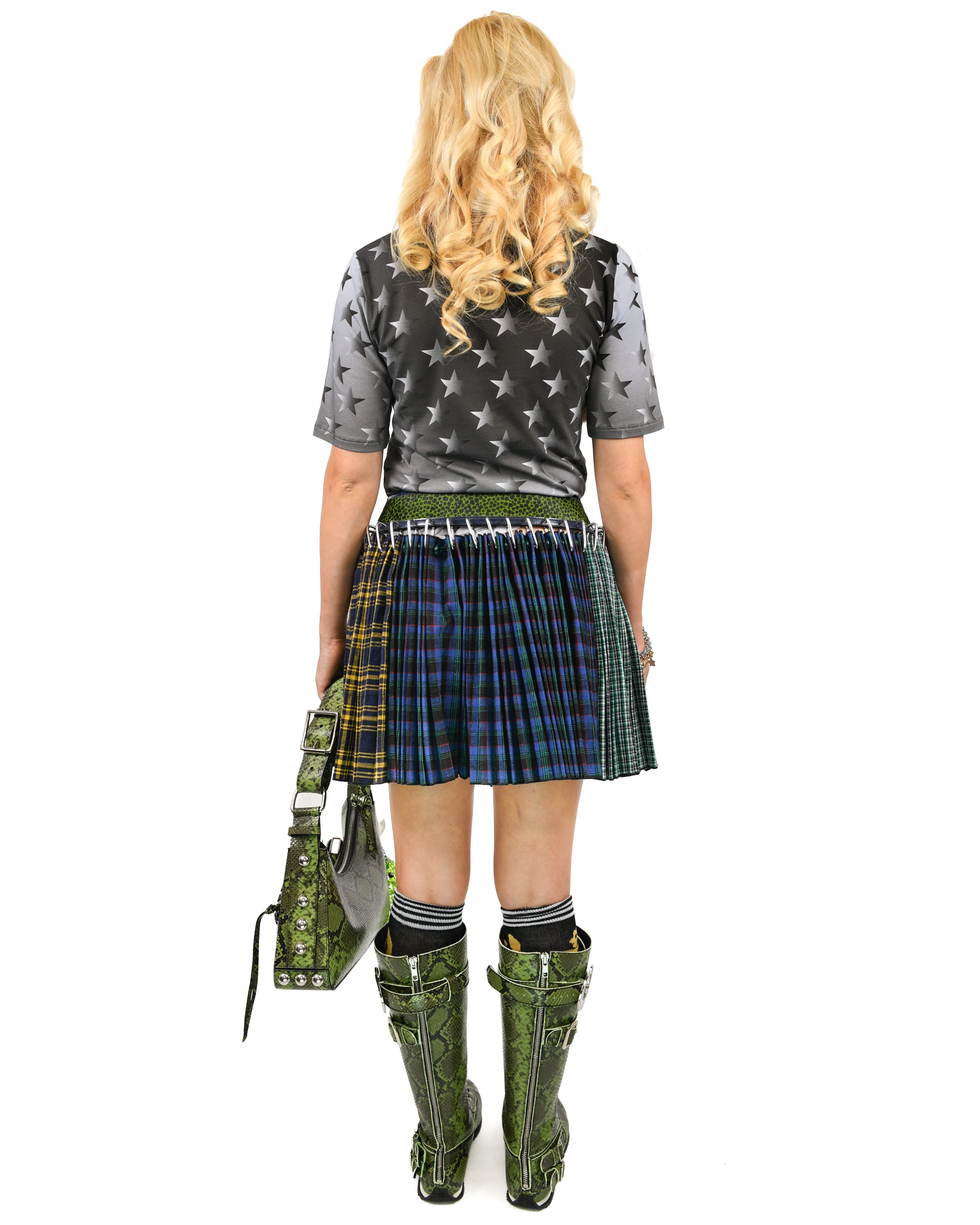 Dynasty Folkloric Mini Carabiner Skirt
