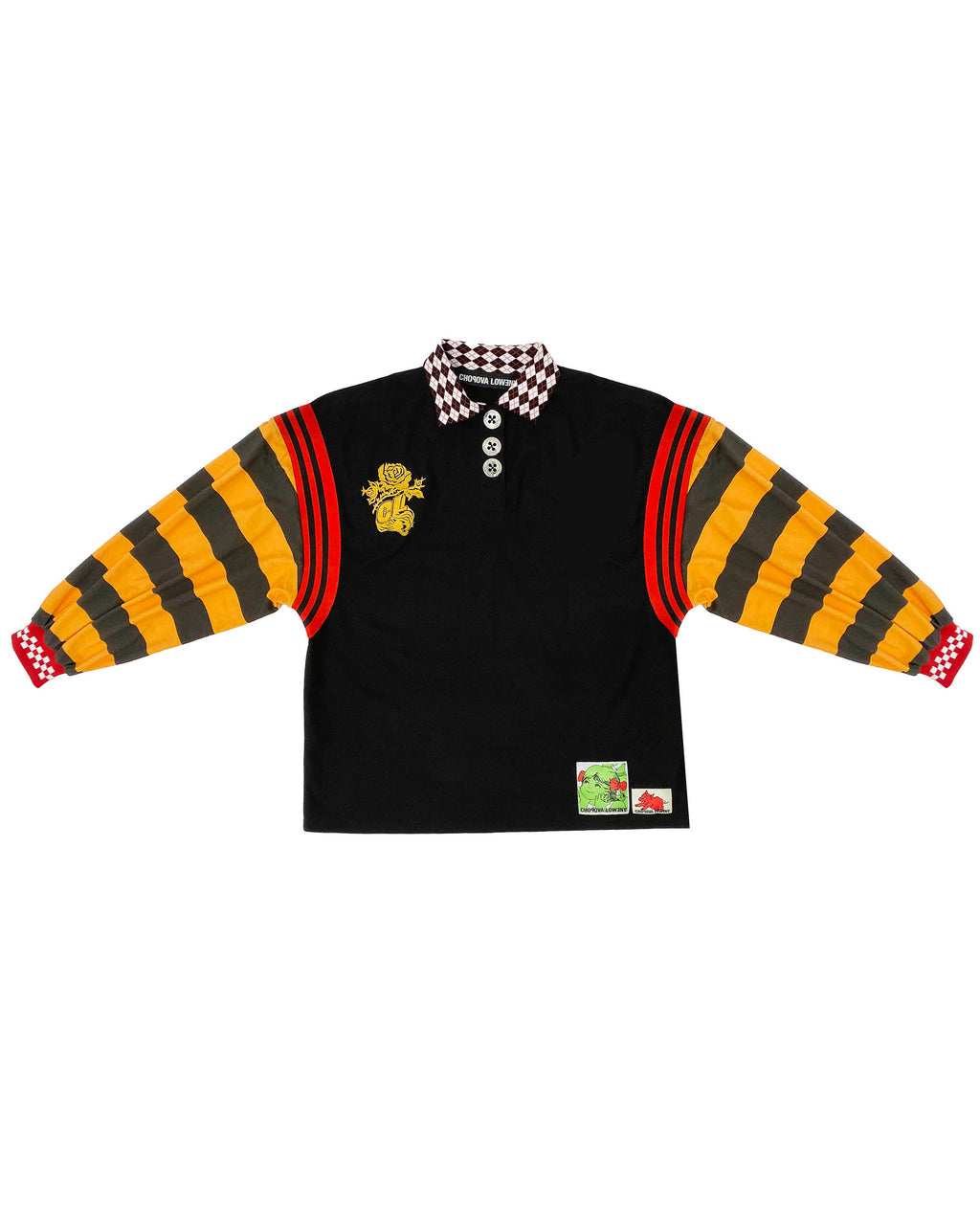 Black Polo Top