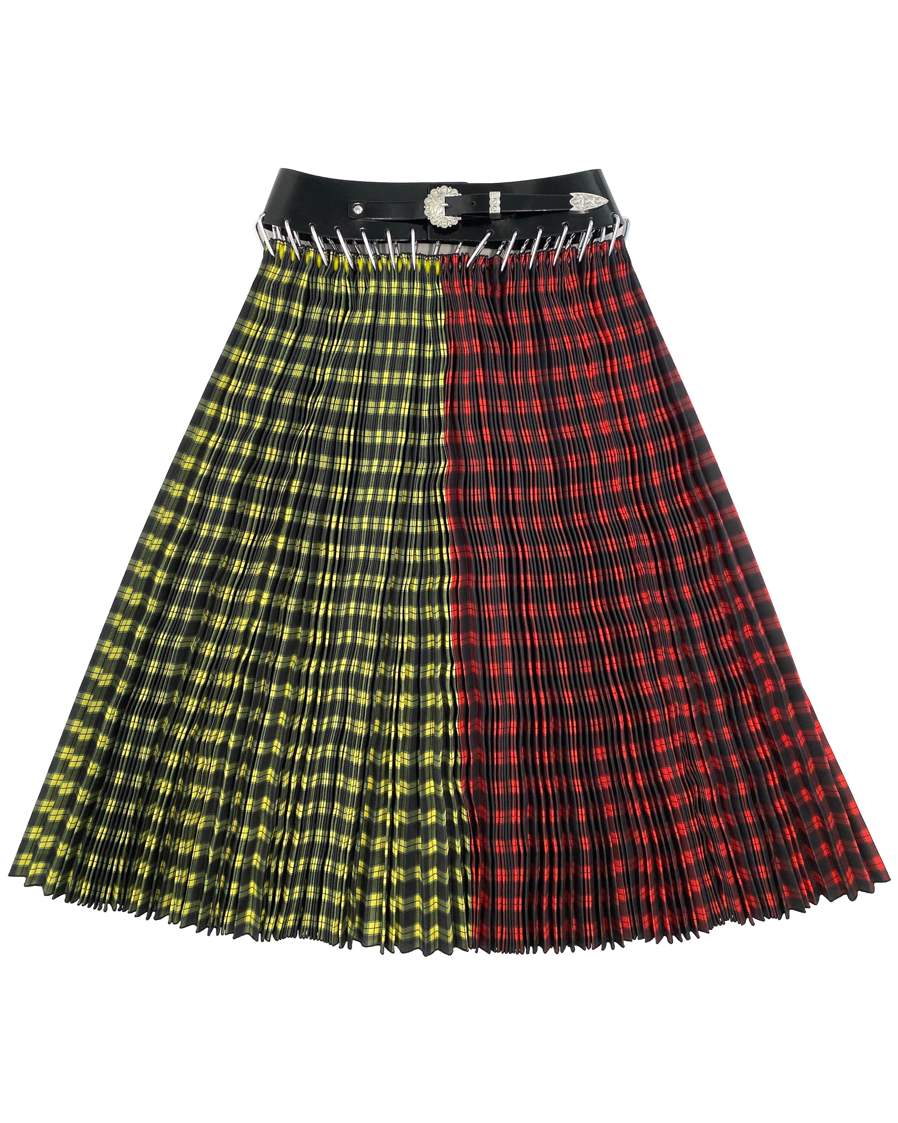 Split Midi Carabiner Skirt