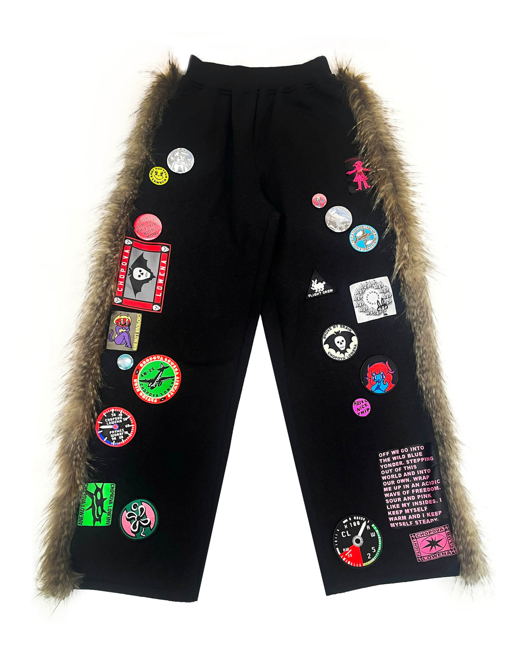 Fur Sweatpants