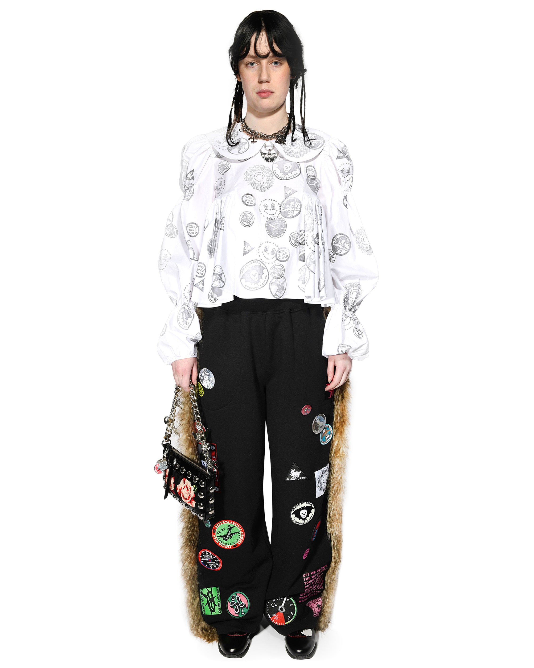 Fur Sweatpants