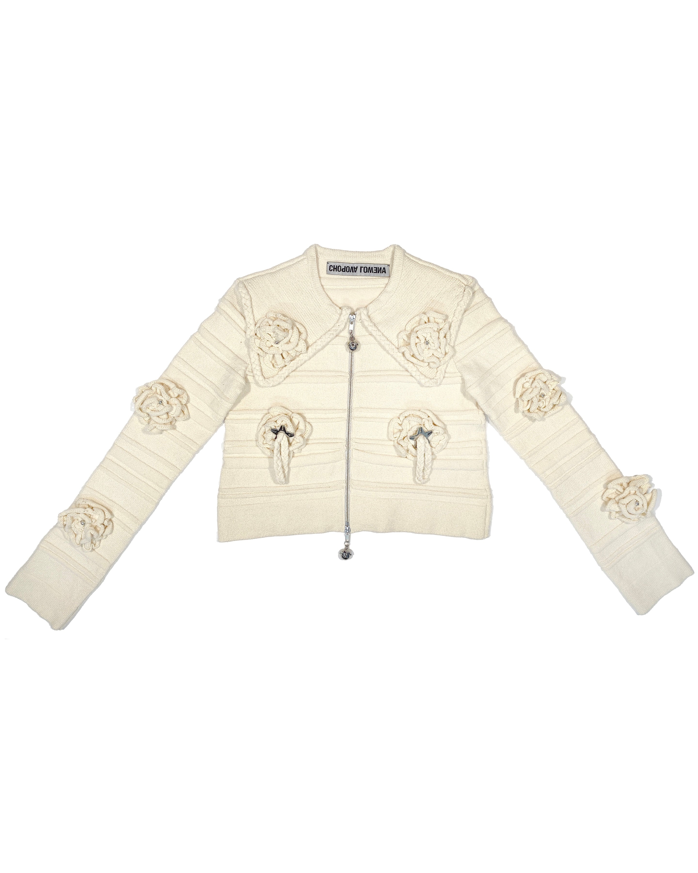 Cream Club Cardigan