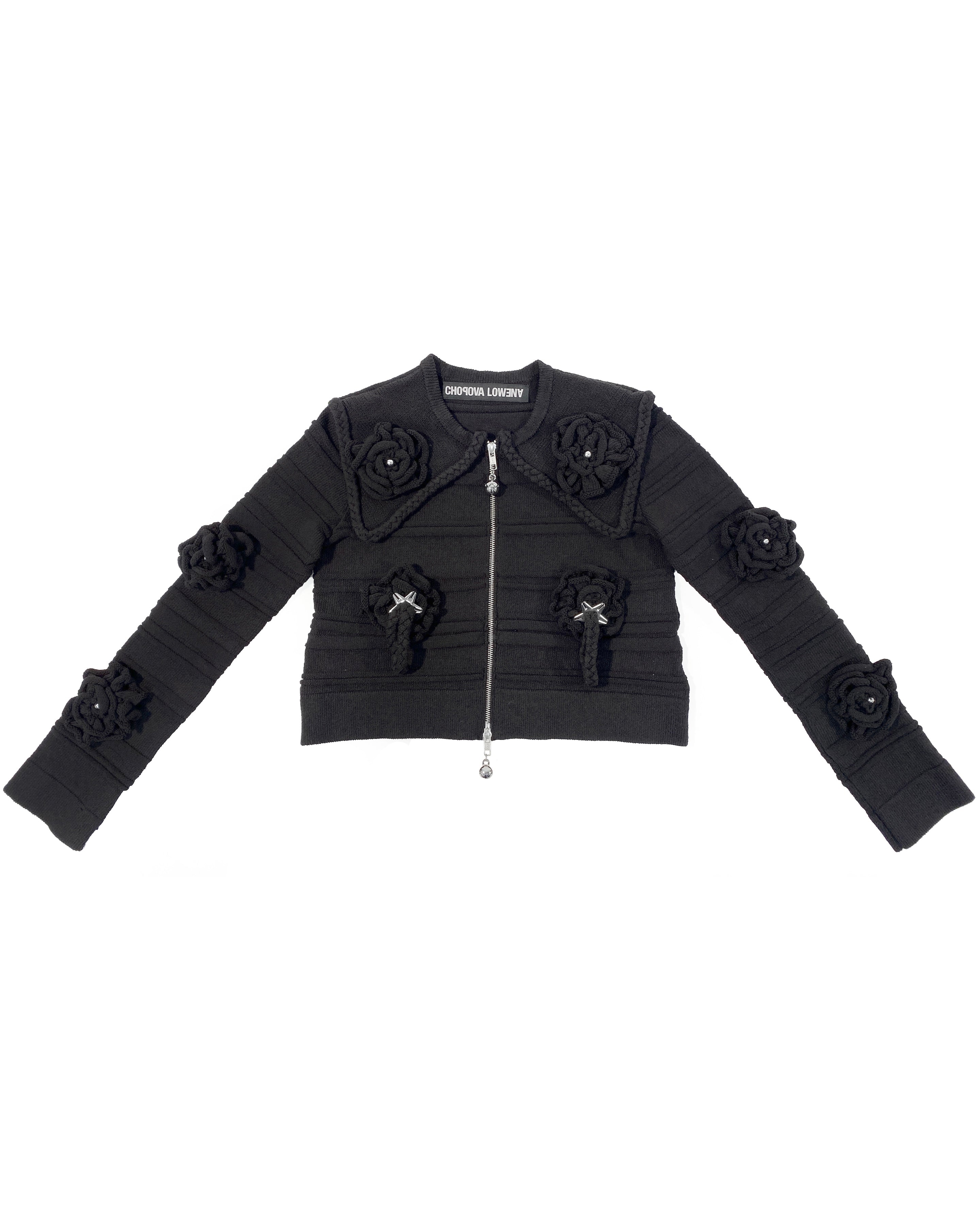 Black Club Cardigan