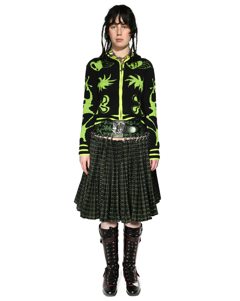 Shuffle Knee Carabiner Skirt