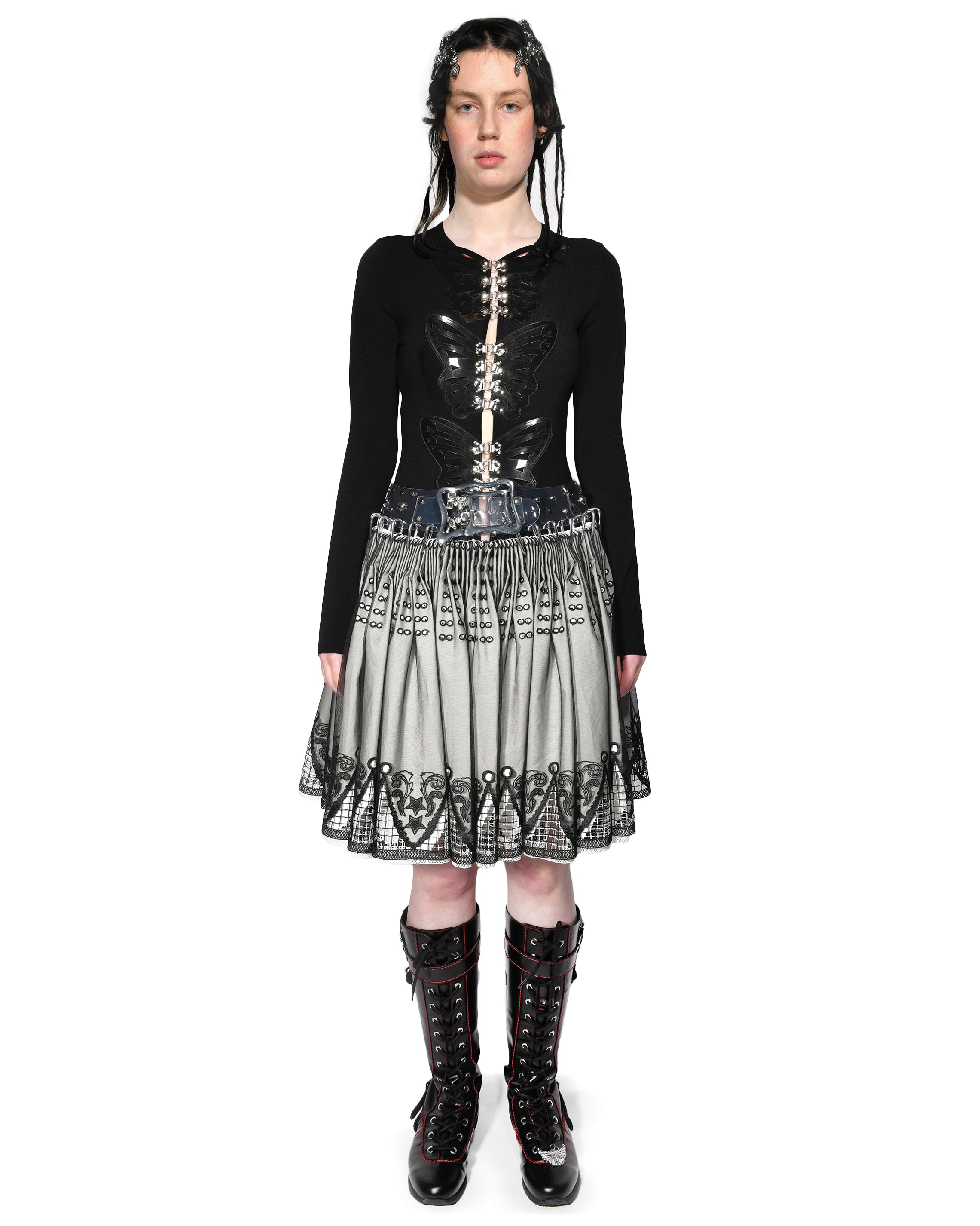 Frankie Knee Carabiner Skirt