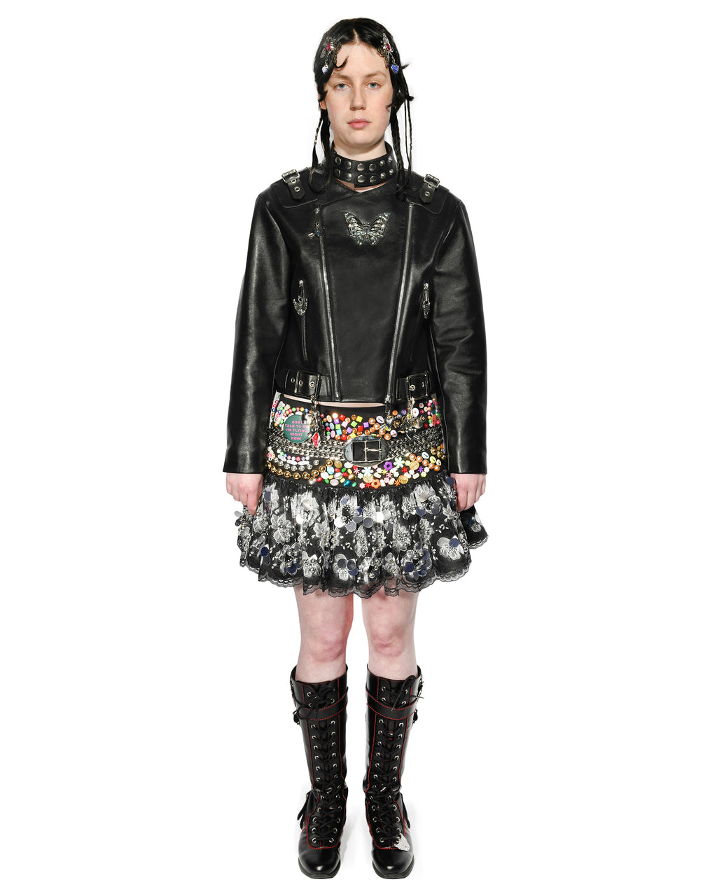 Plour Leather Jacket