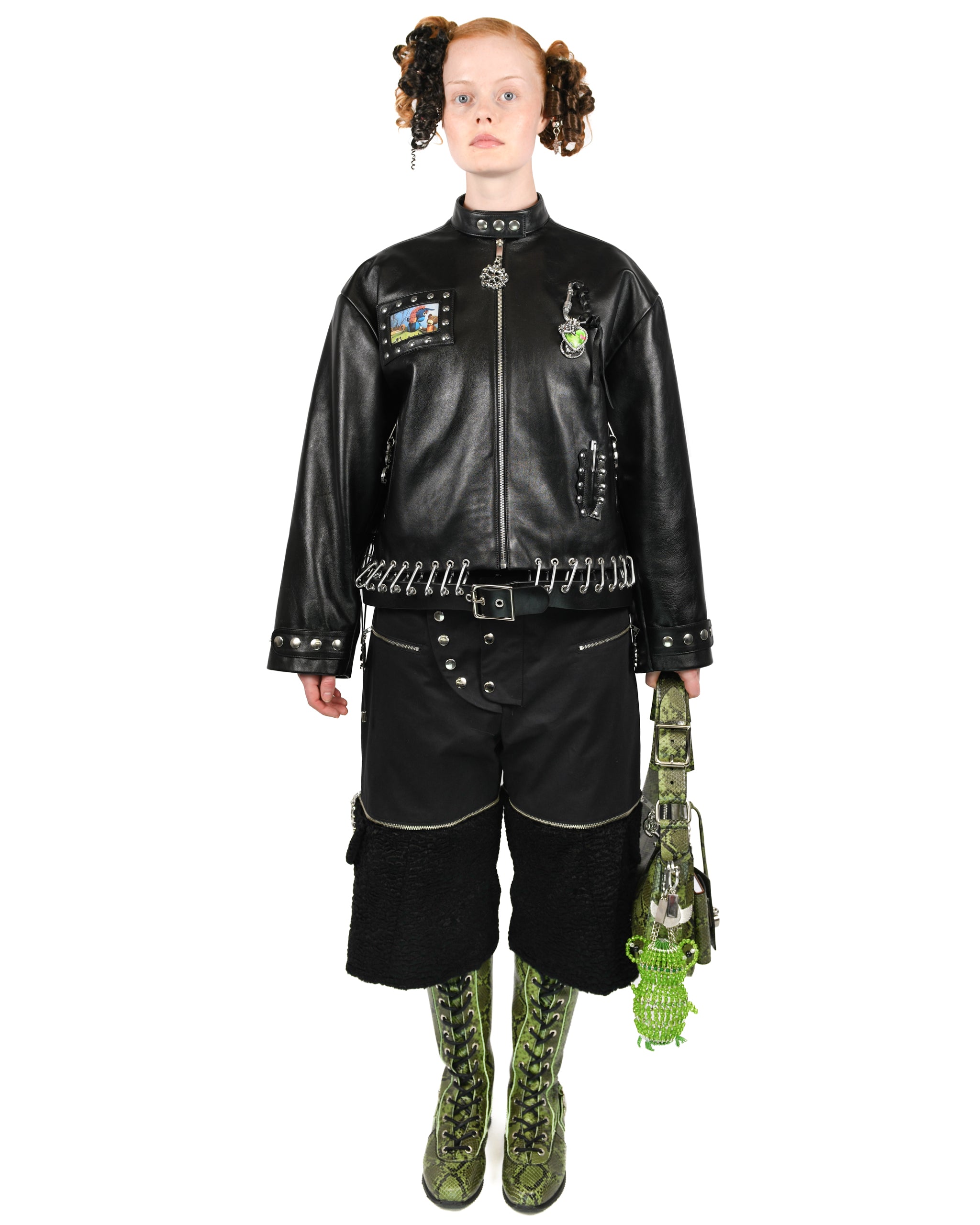 Sofia Classic Leather Jacket
