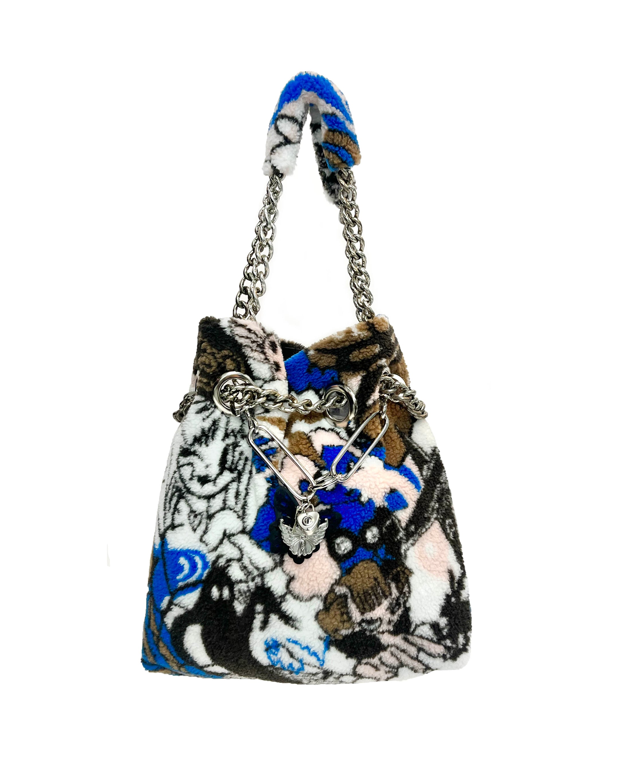 Engine Party Fleece Tote Bag