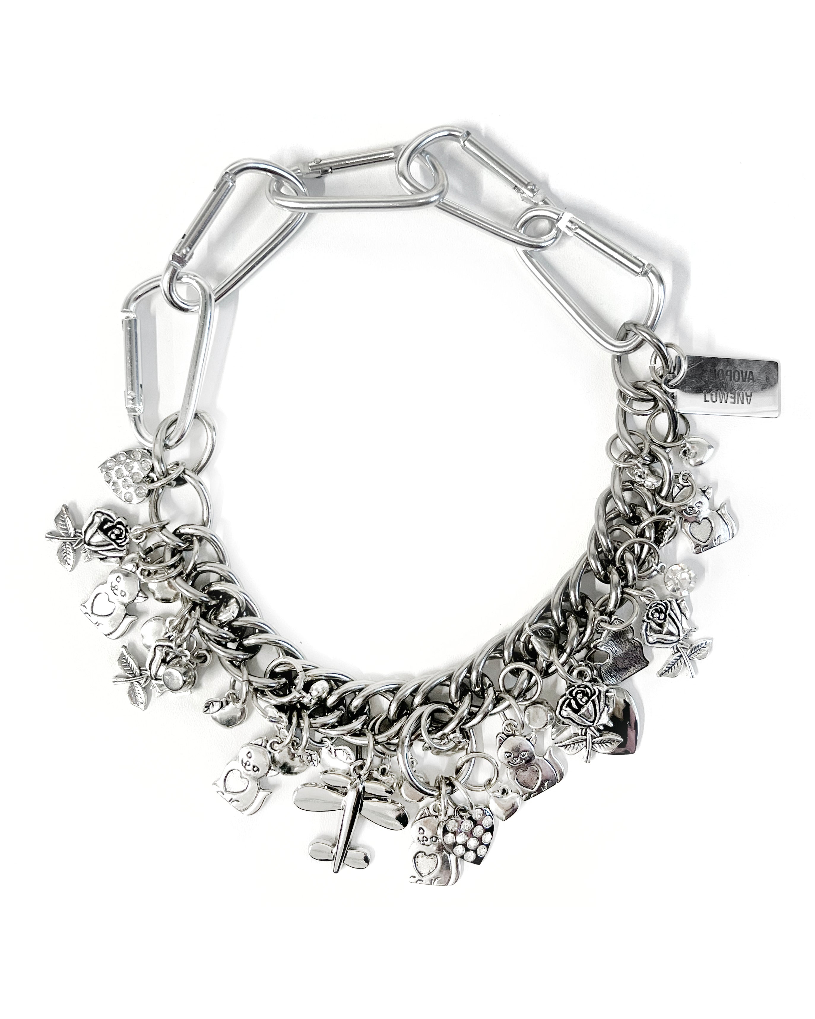 Metal Crew Carabiner Necklace