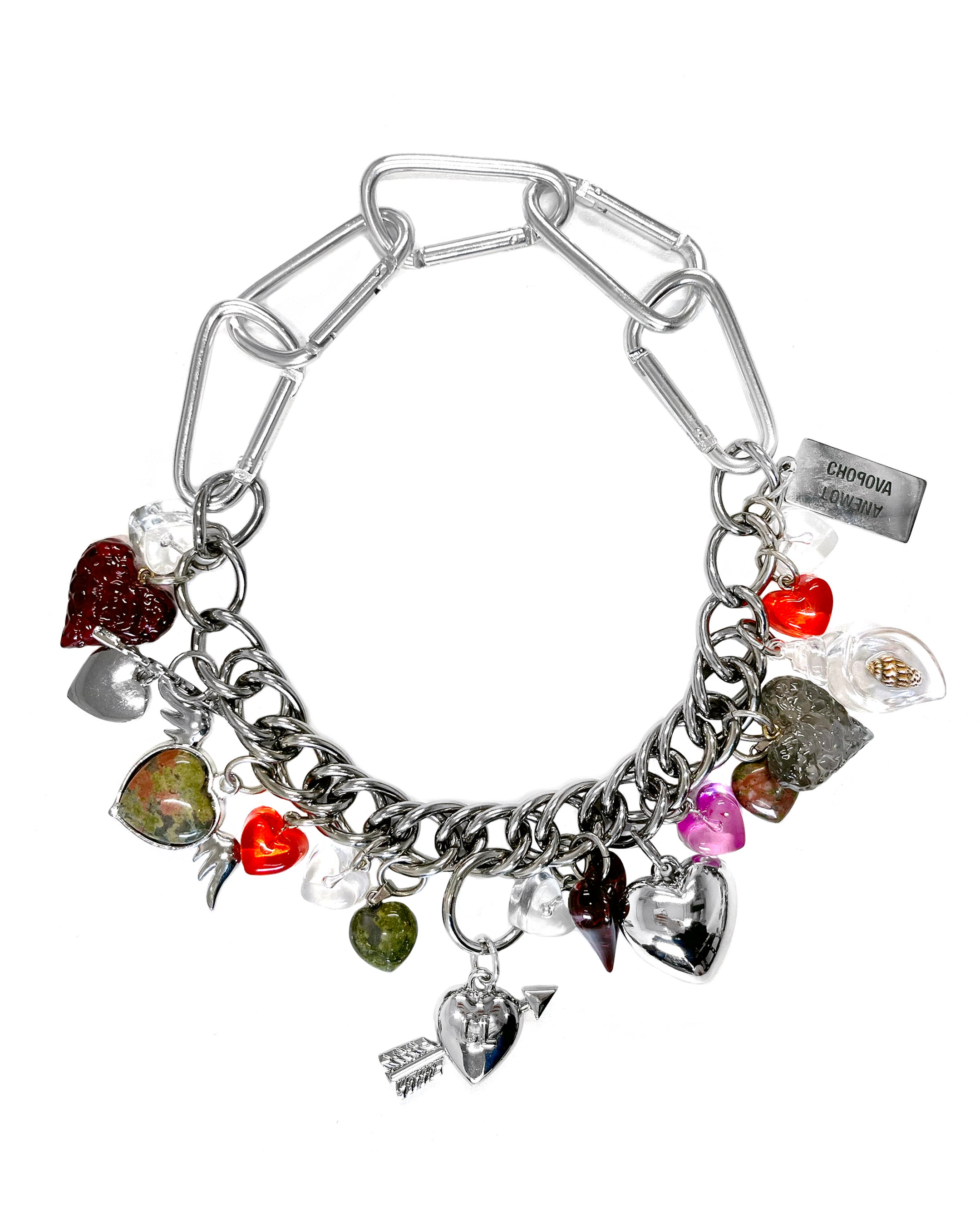 Romance Carabiner Necklace