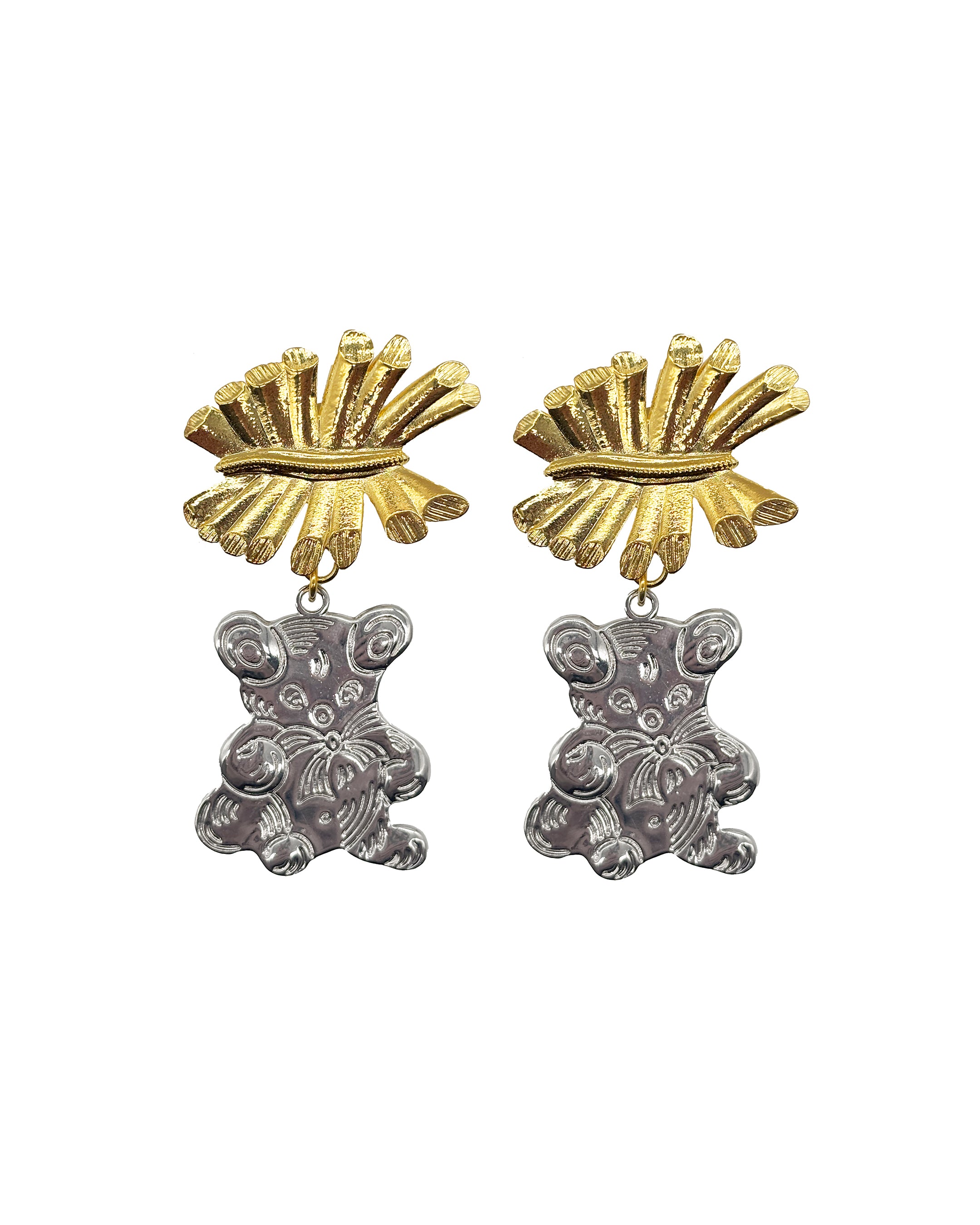 Barbed Bunny Drop Earrings