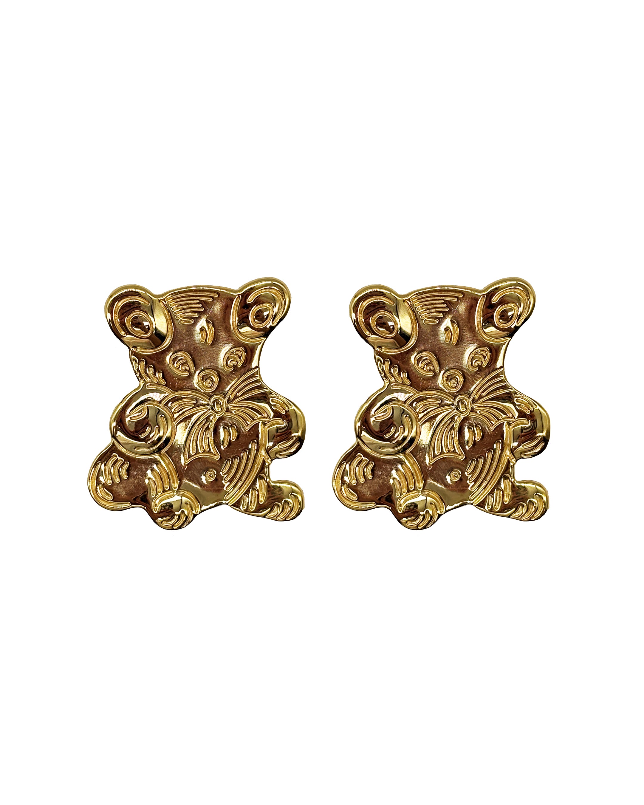 Teddy Bear Stud Earrings