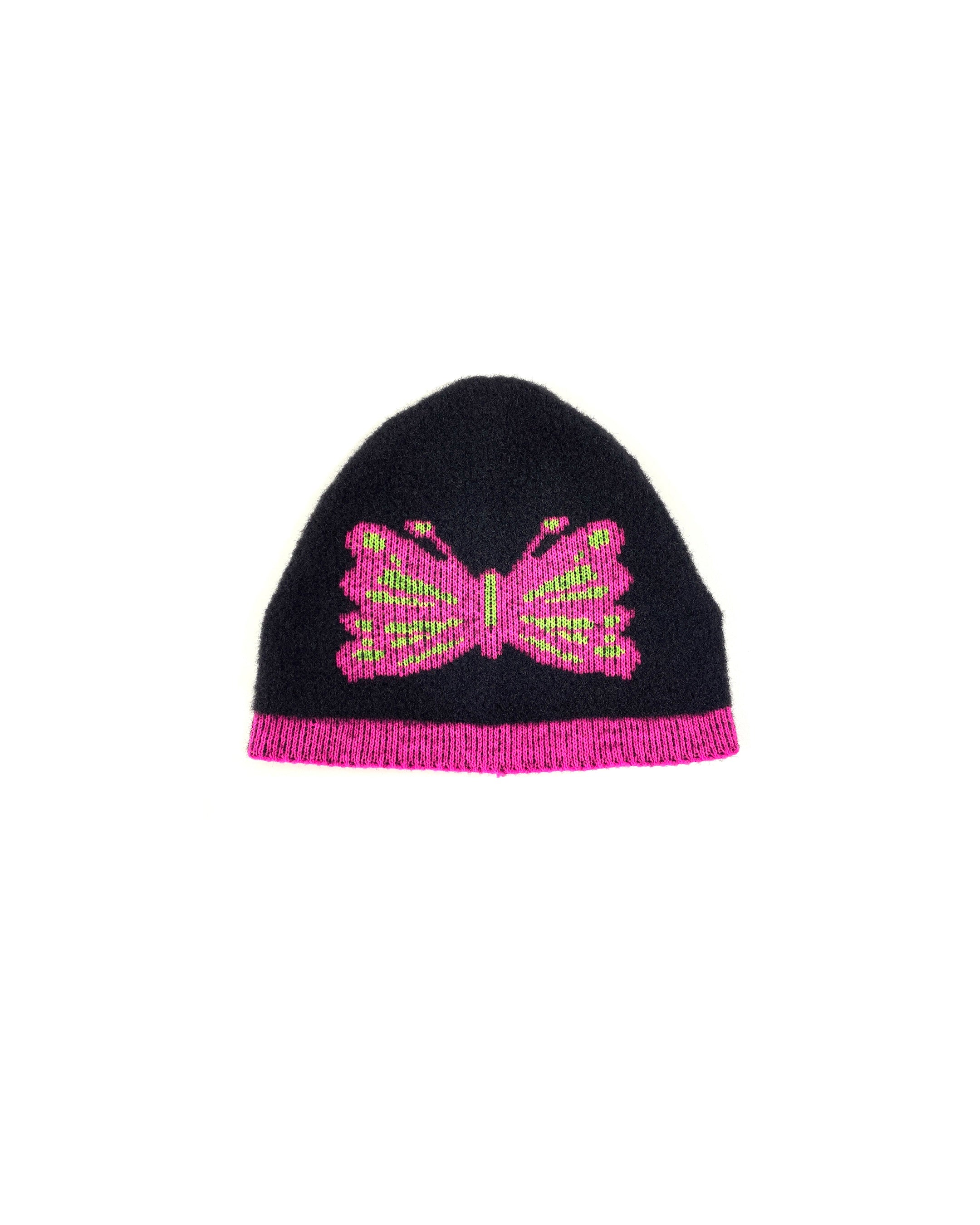 Cyber Butterfly Beanie