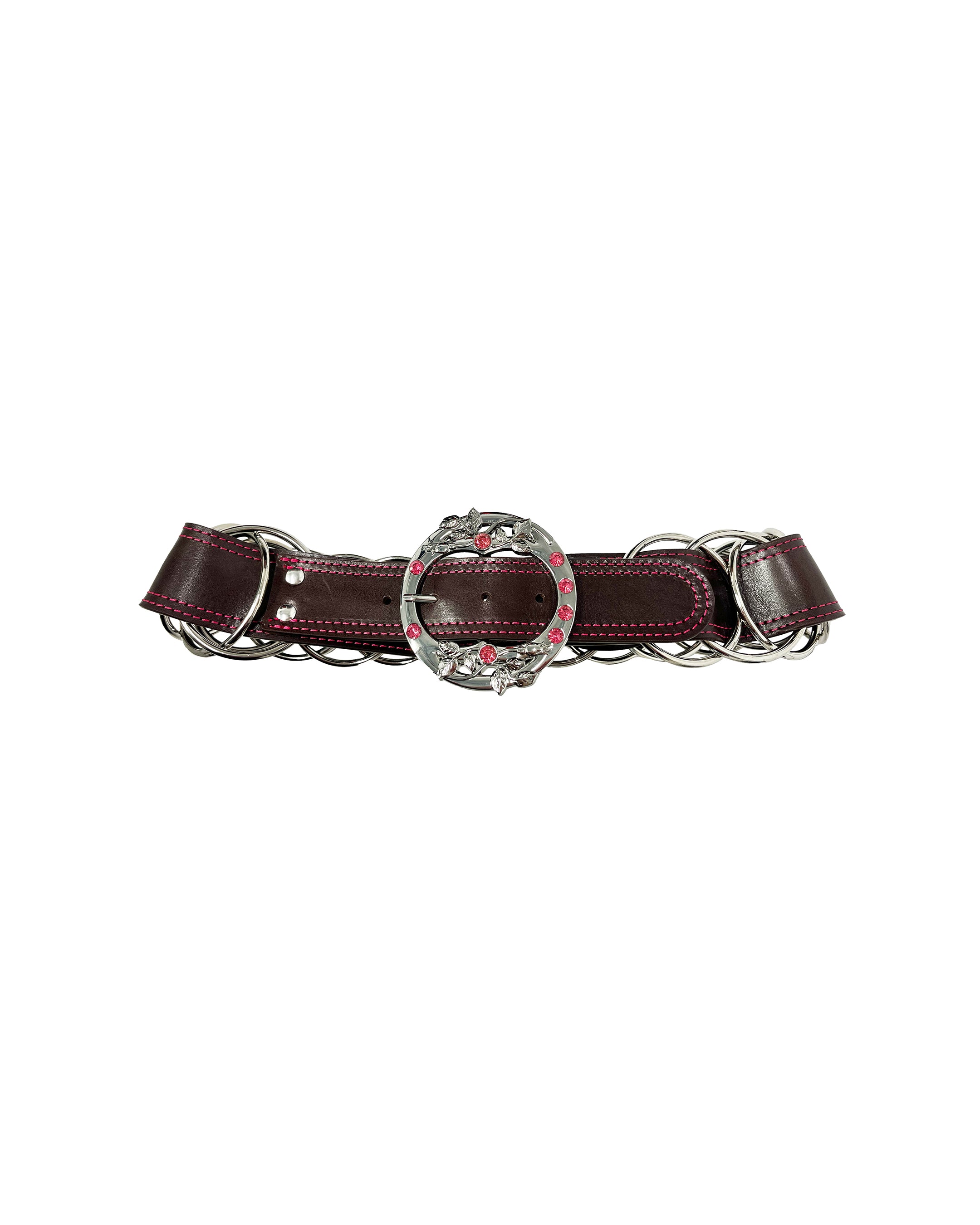 Brown Ring Trouser Belt