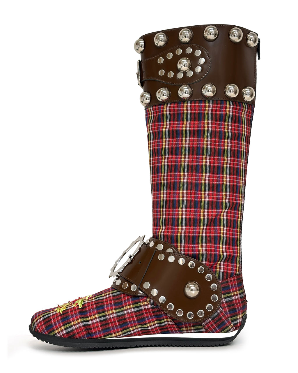 Tartan Spur Strap Stefanie Boot