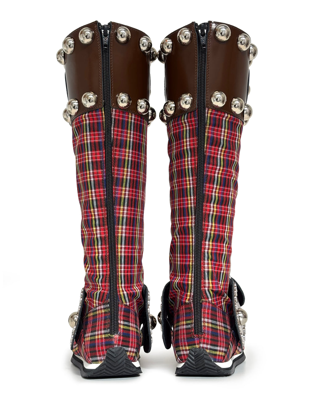 Tartan Spur Strap Stefanie Boot