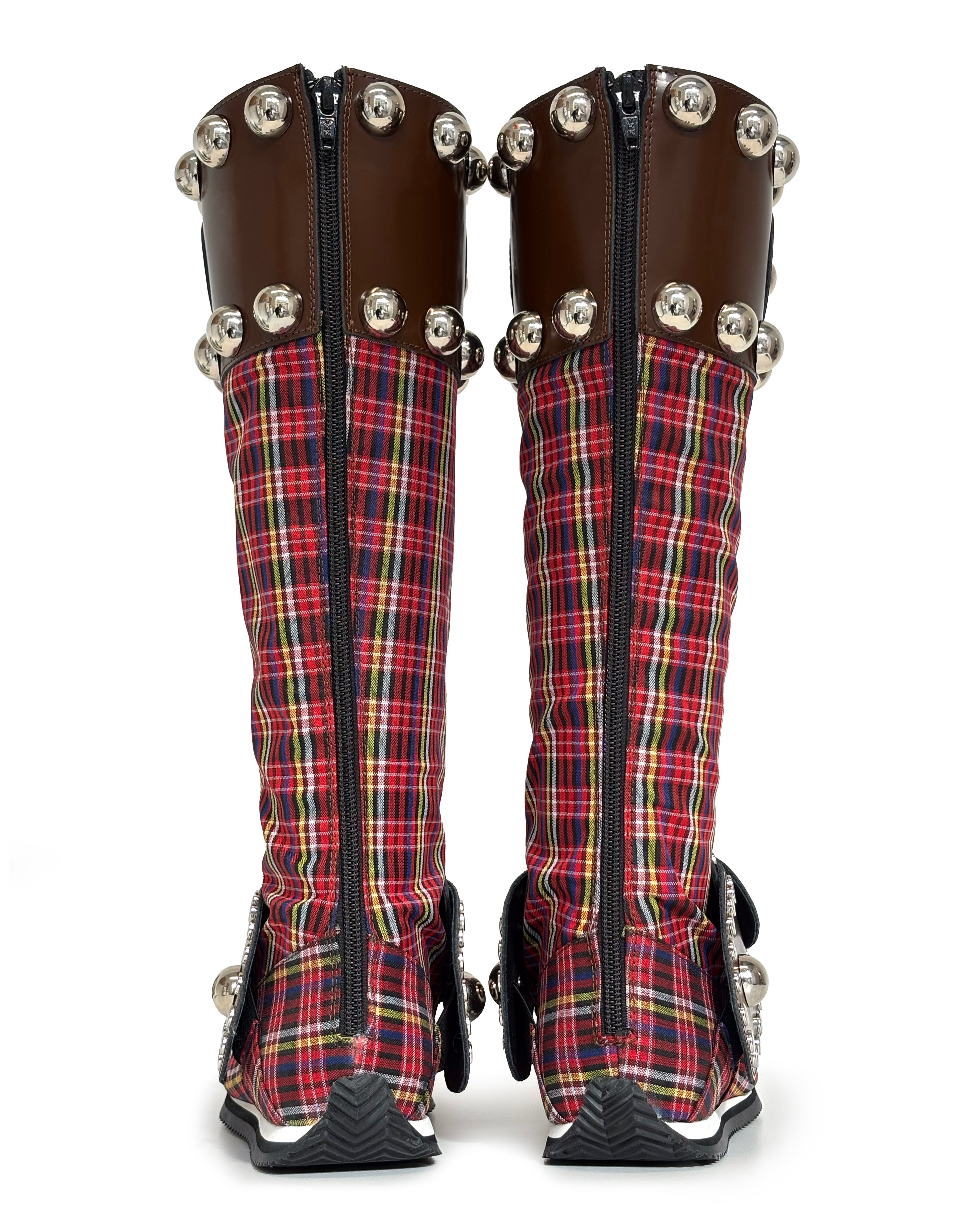 Tartan Spur Strap Stefanie Boot
