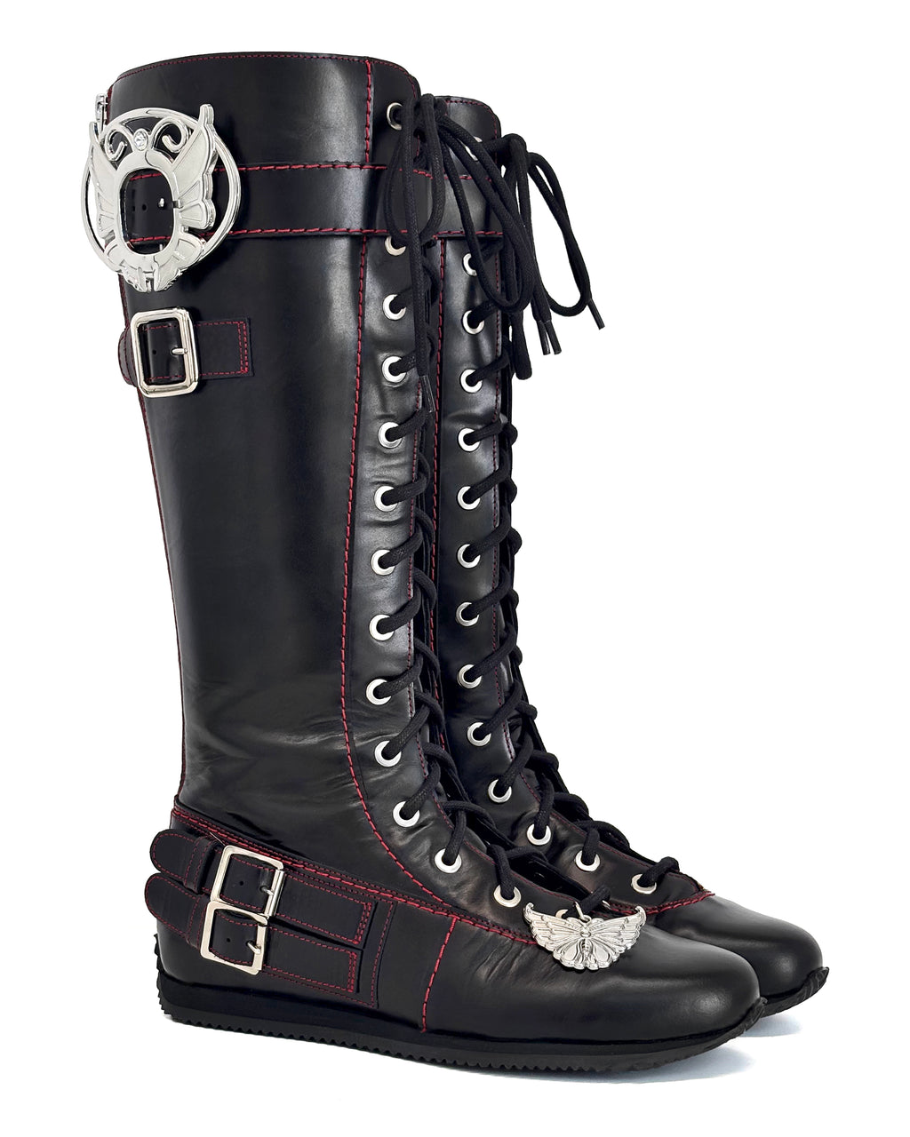 Chunky Lace Up Stefanie Boot