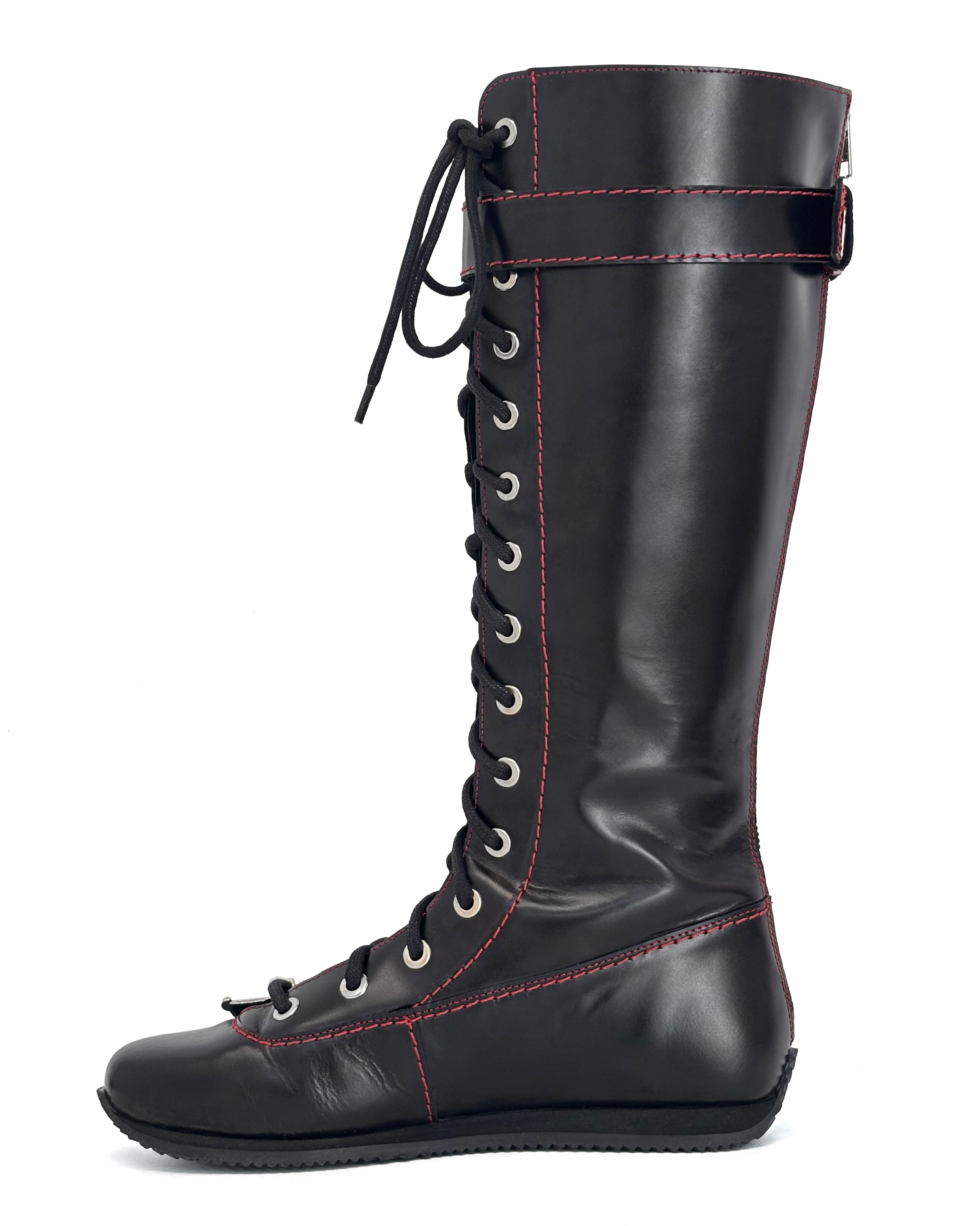 Chunky Lace Up Stefanie Boot