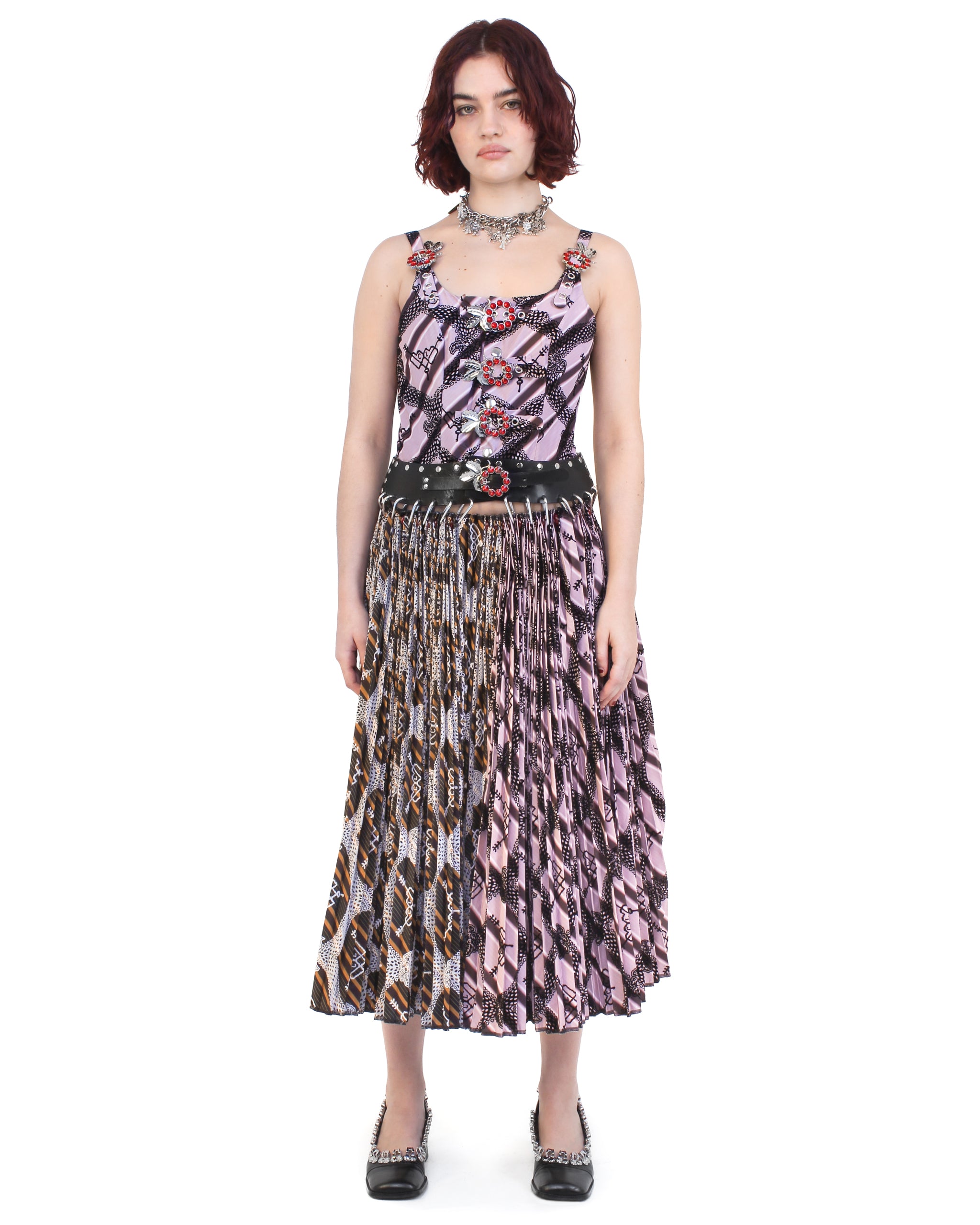 Switch Belted Dress