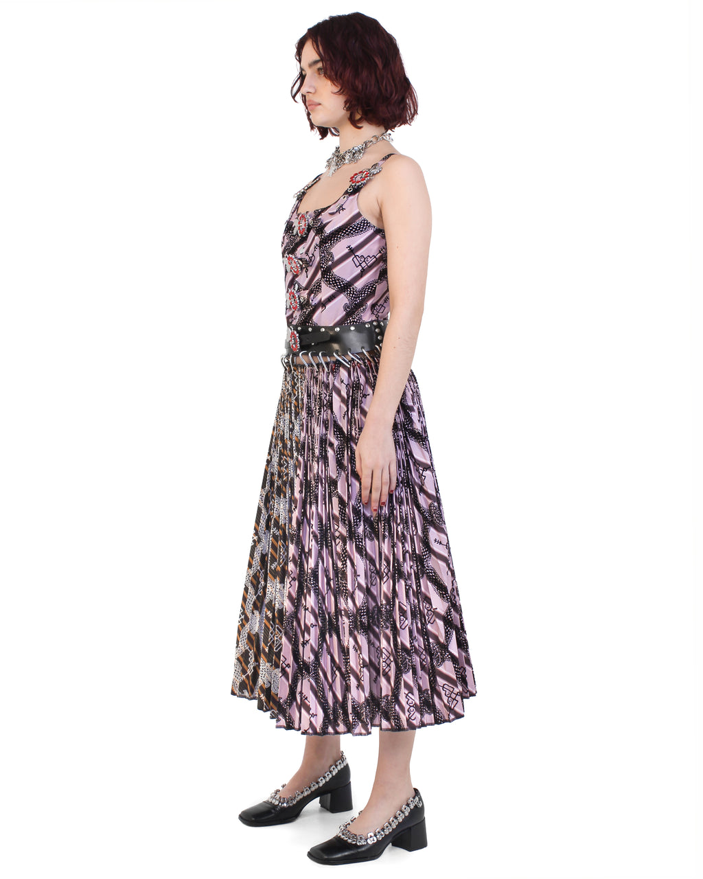 Switch Belted Dress