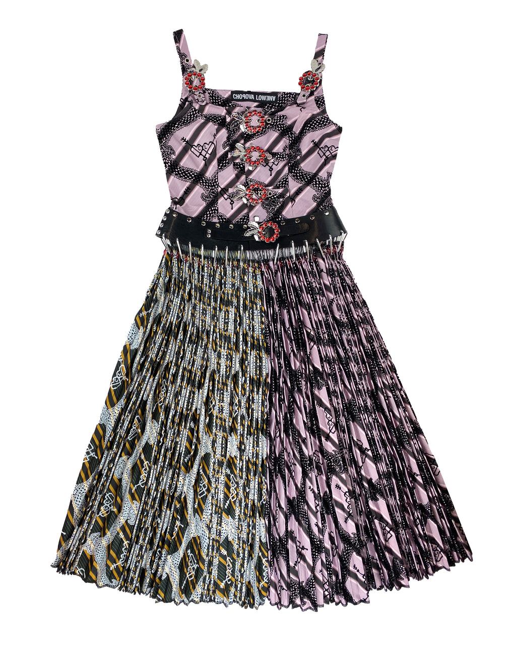 Switch Belted Dress