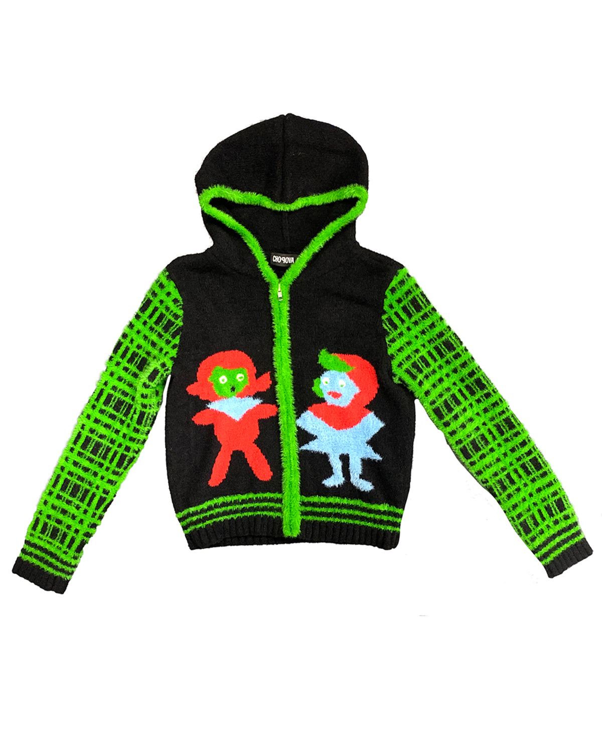 Bear Girl Zip Cardigan