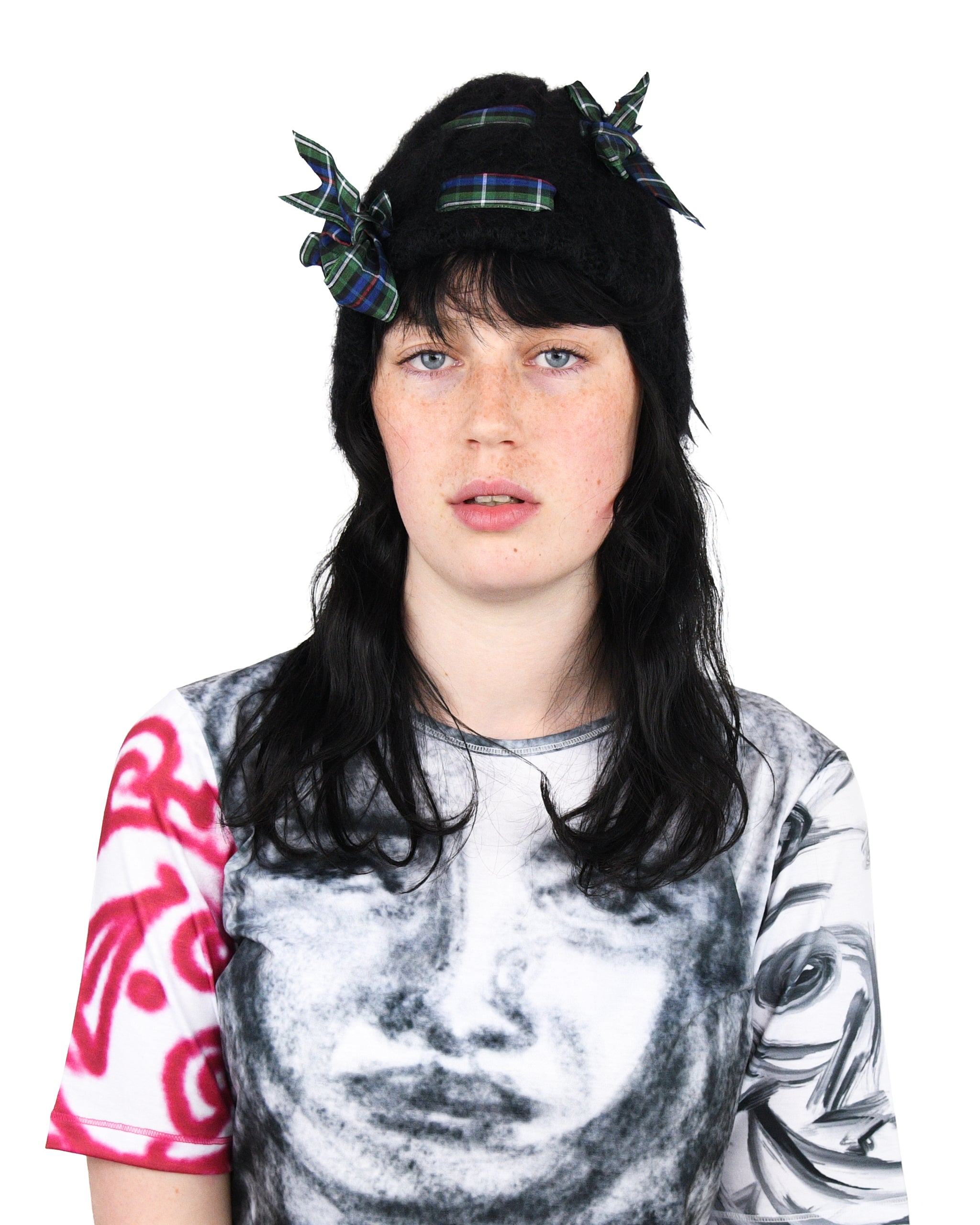 Bow Beanie Black