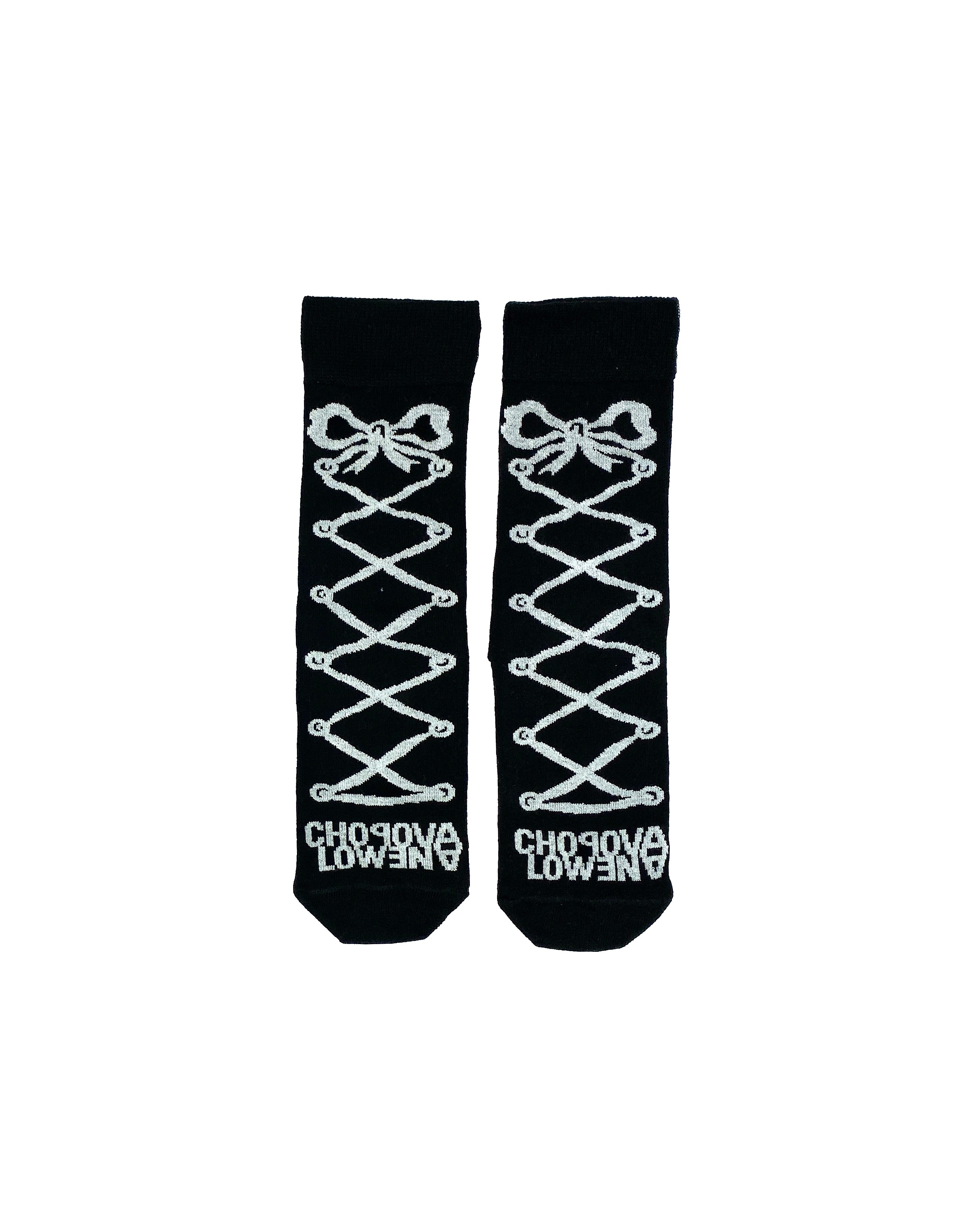 Lace Up Short Socks