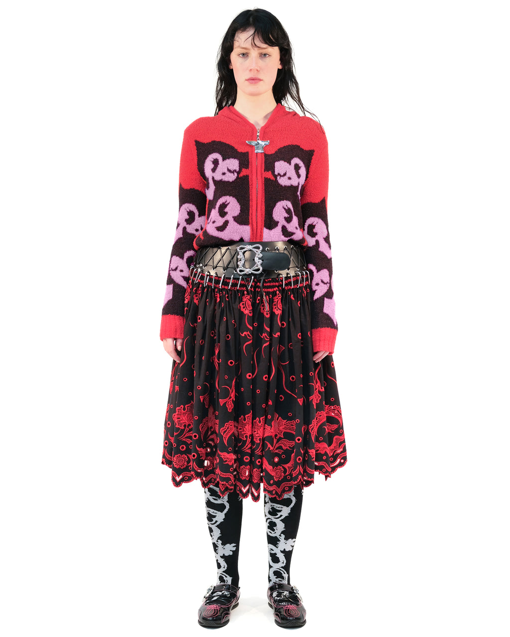 Ida Knee Carabiner Skirt