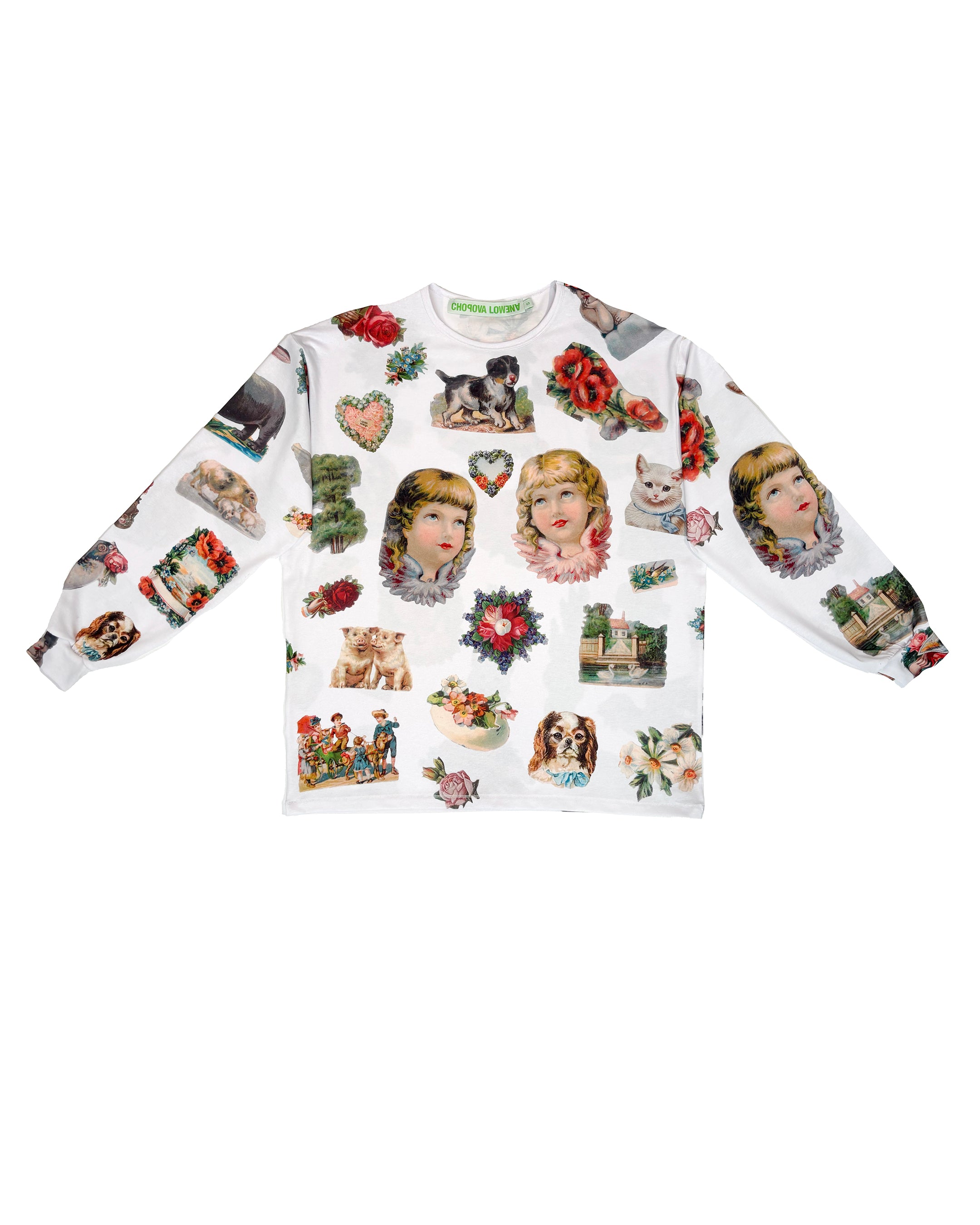 Snippets Oversized Jersey Top