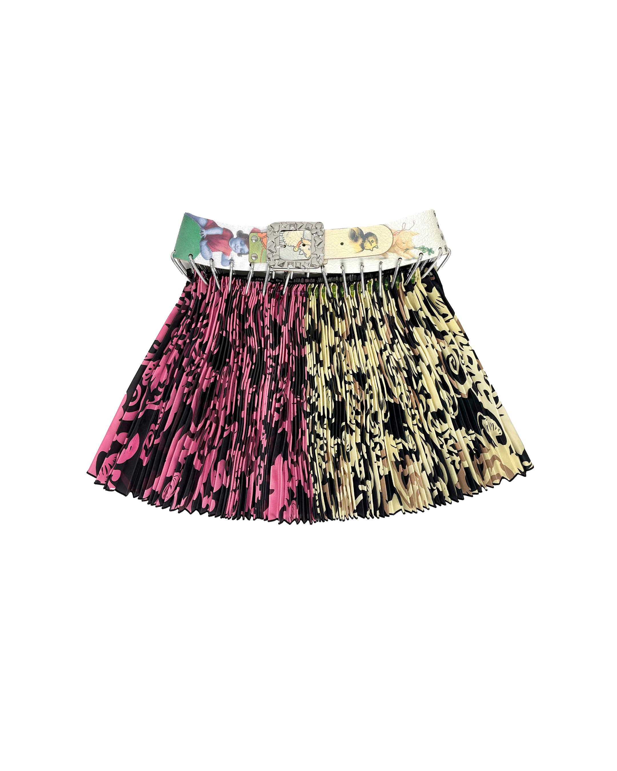 Foxed Mini Carabiner Skirt