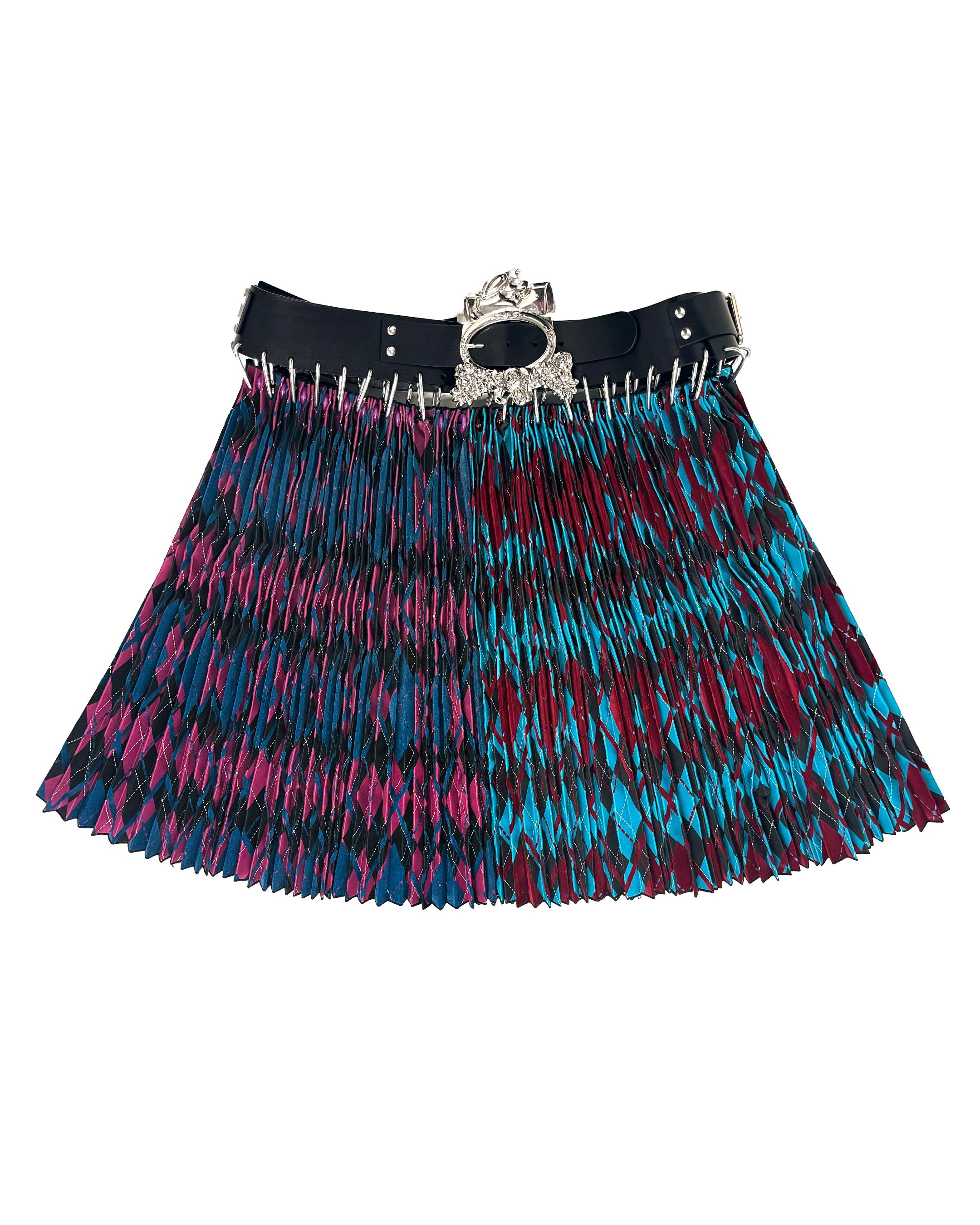 Adjustable Belt Course Knee Carabiner Skirt