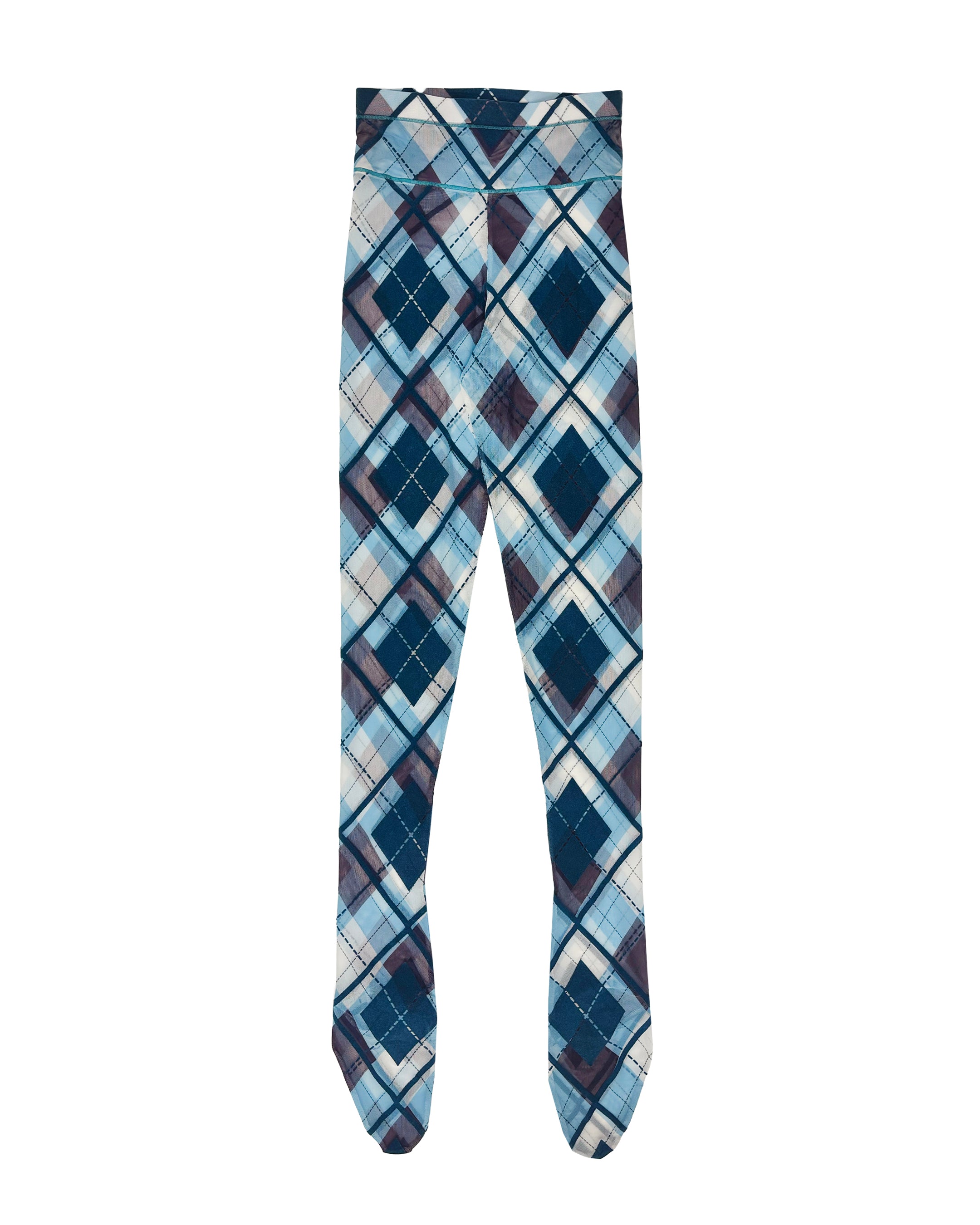 Bonnet Flocked Mesh Leggings