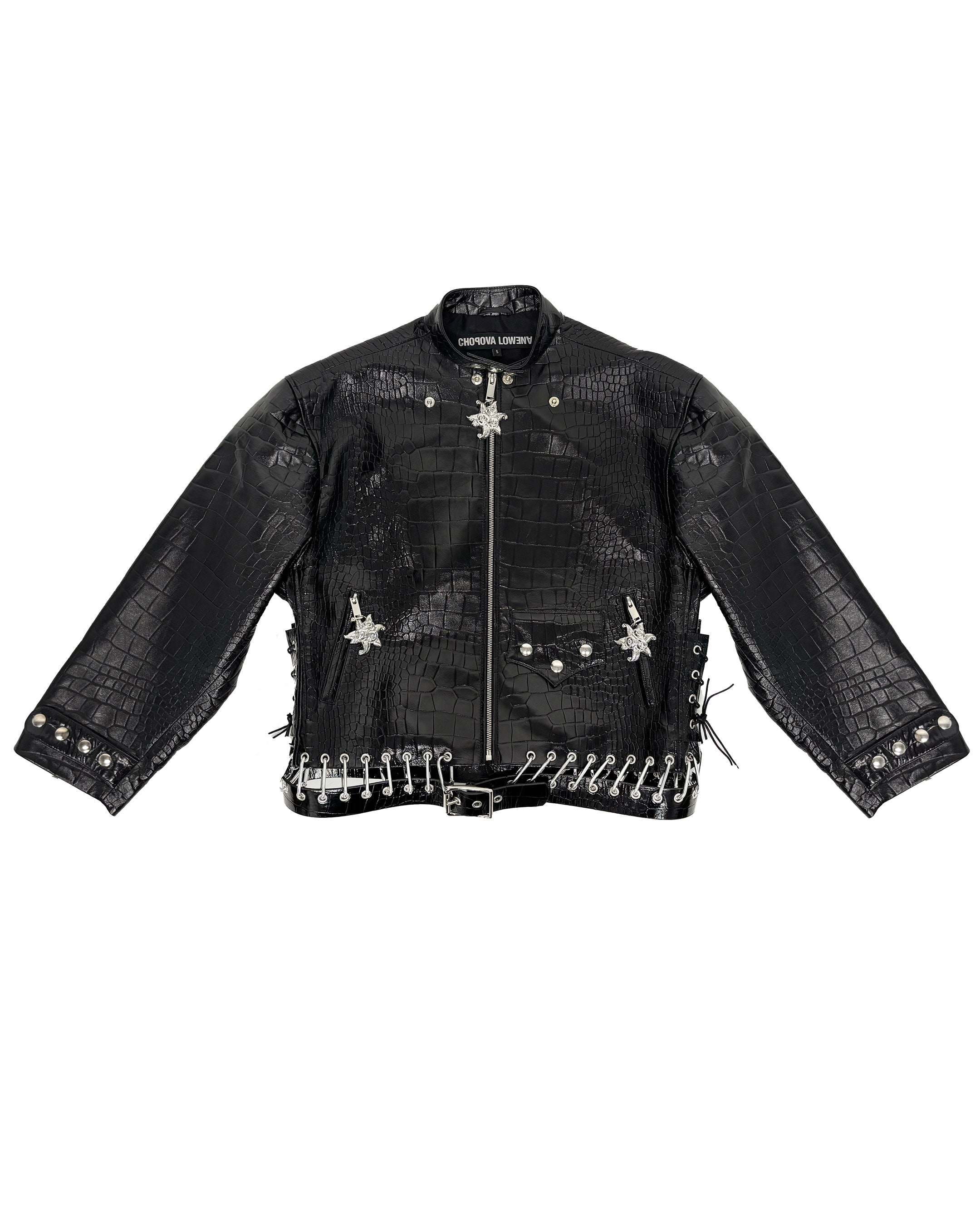 Par Black Leather Jacket
