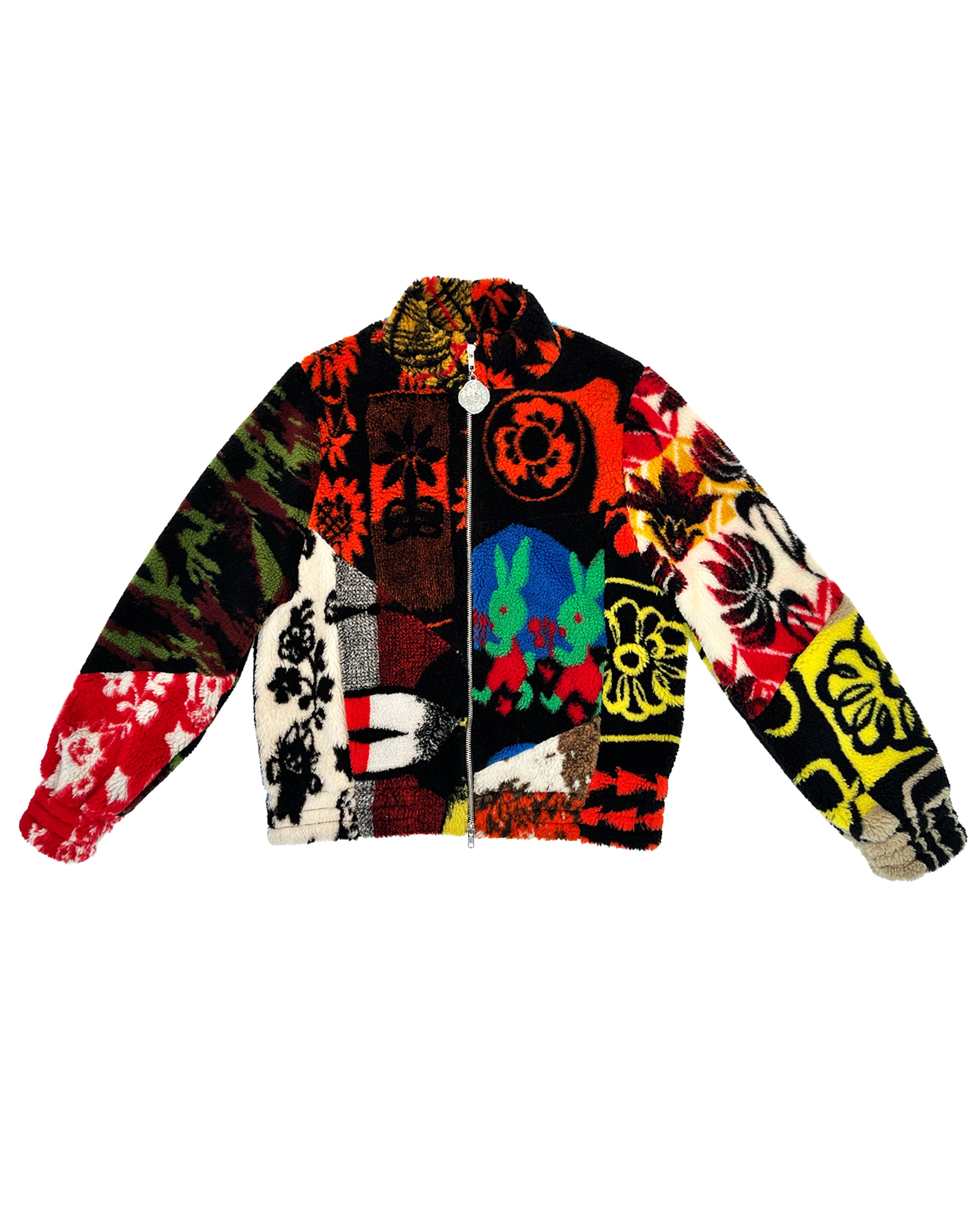 Patchwork Fitted Fleece