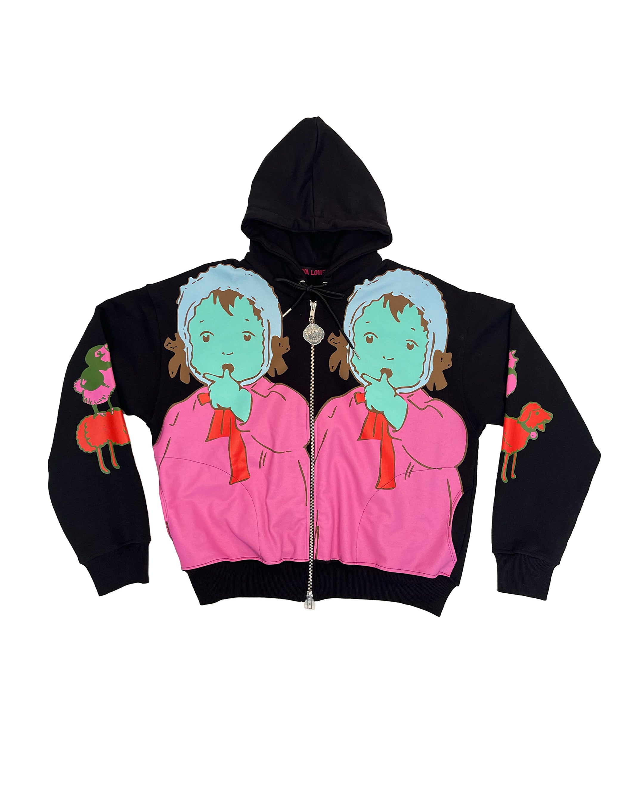 Double Woody Baby Zip Hoodie