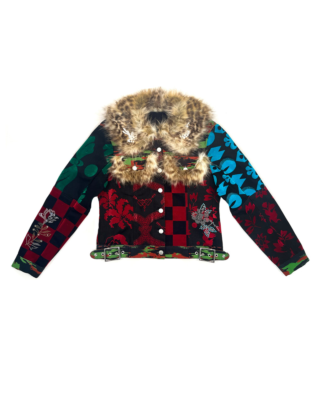 Patchwork Denim Jacket