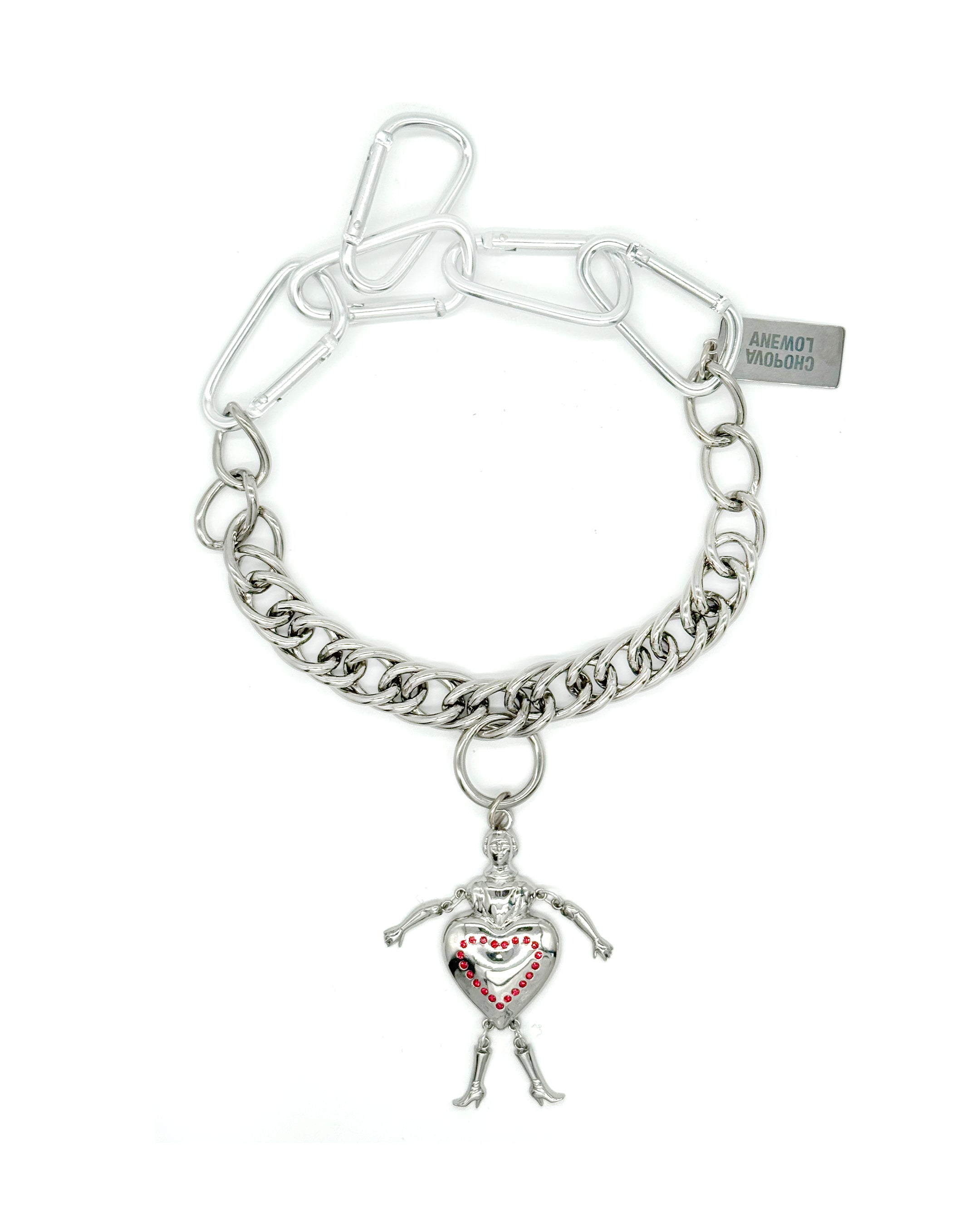 Dolly Carabiner Necklace