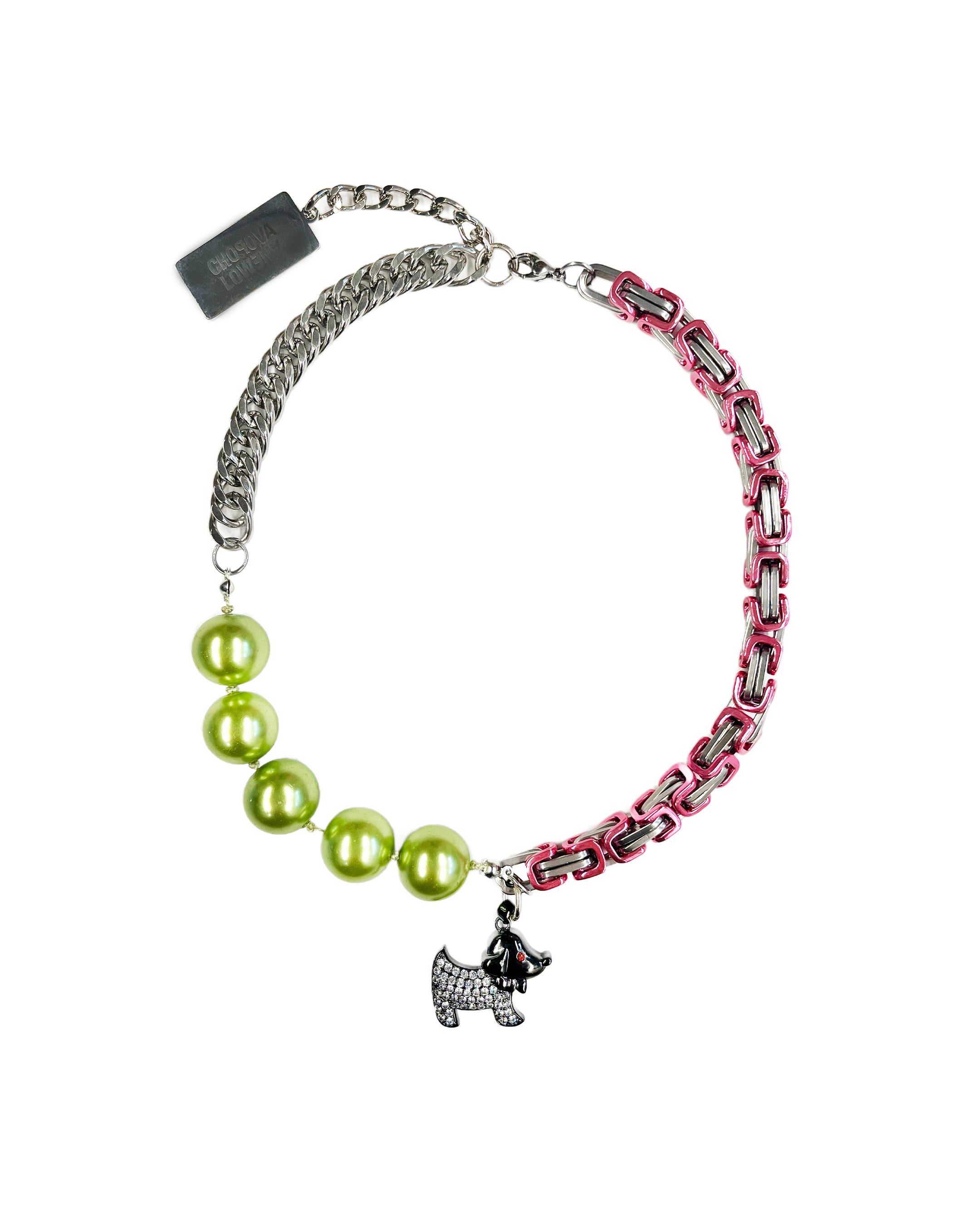 Patchwork Charm Necklace