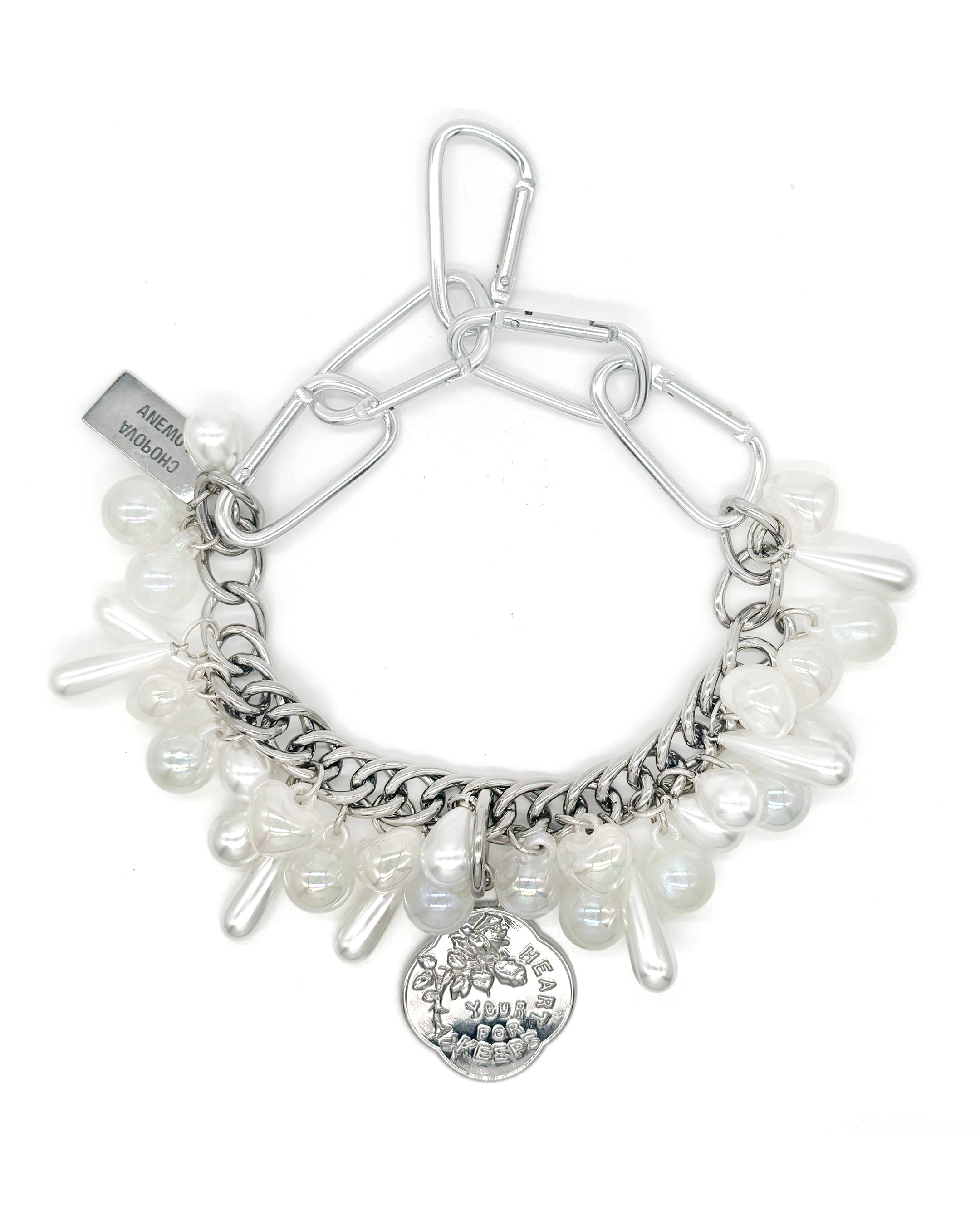 Heart For Keeps Carabiner Necklace