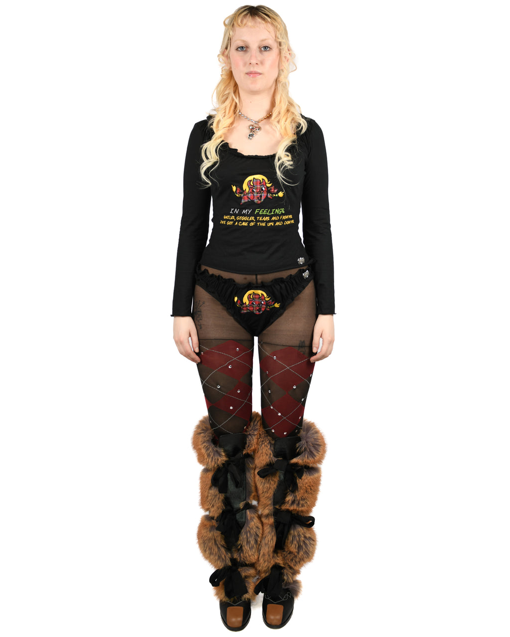 FEELINGS Happy Long Sleeve Top