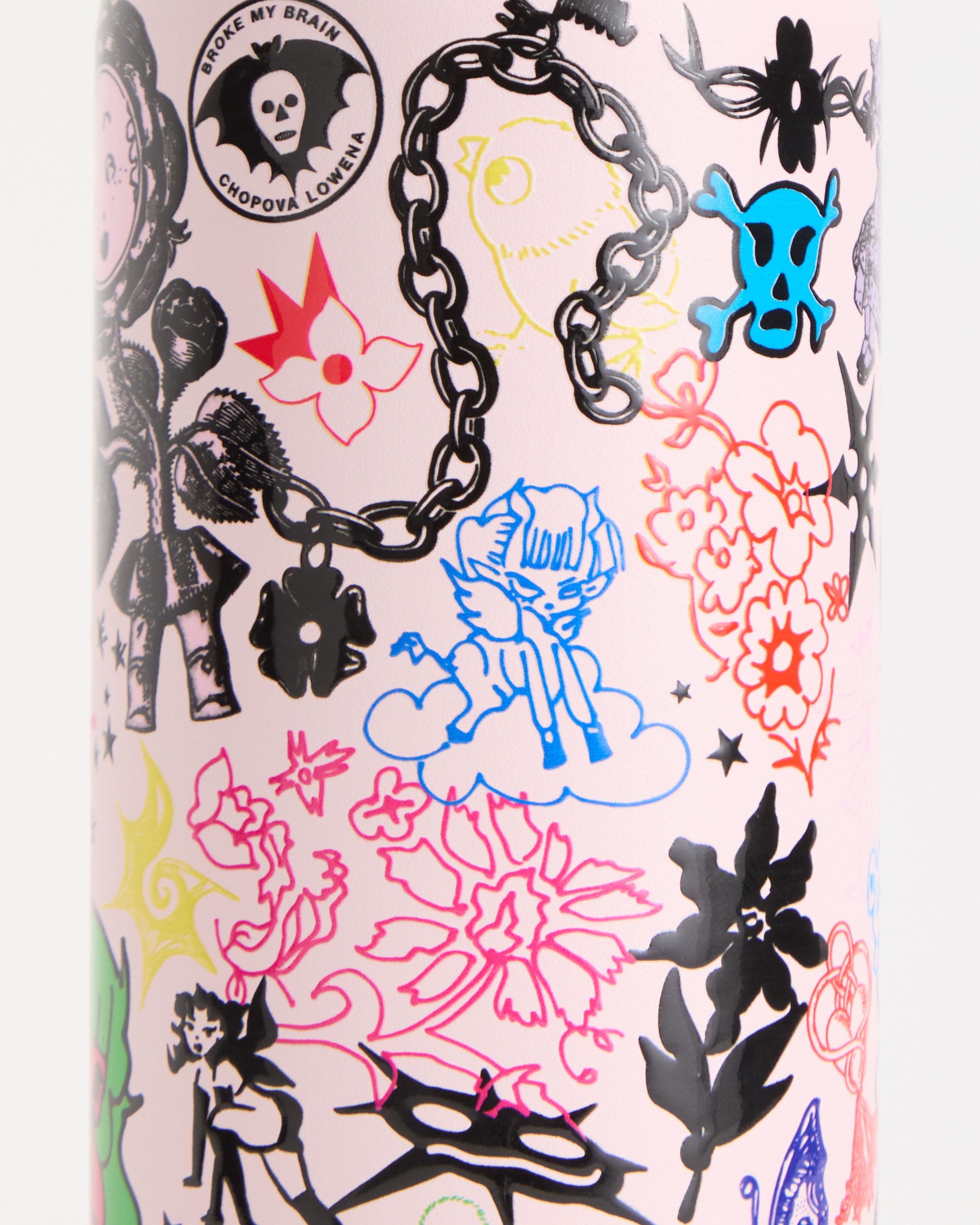 Chilly's x Chopova Lowena Pink Water Bottle