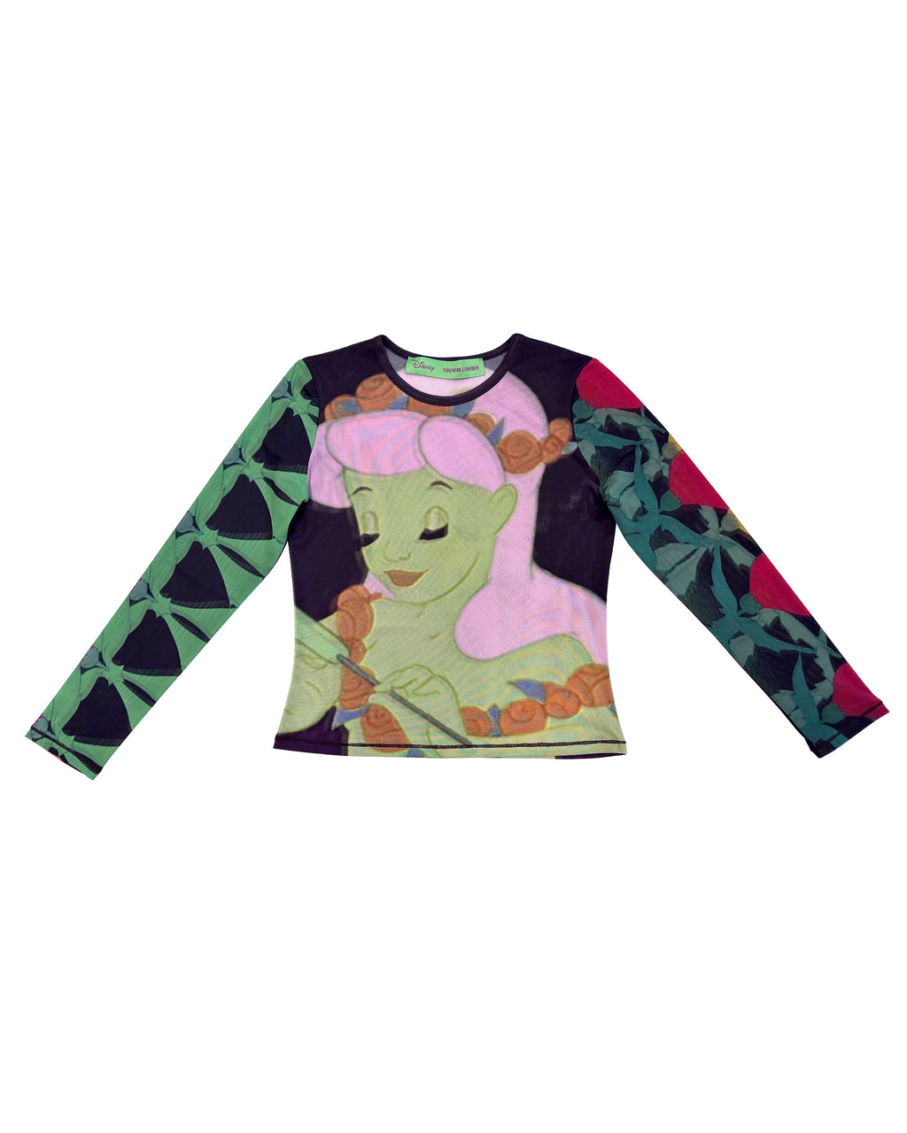 Disney X Chopova Lowena Centaurette Long Sleeve Mesh Top