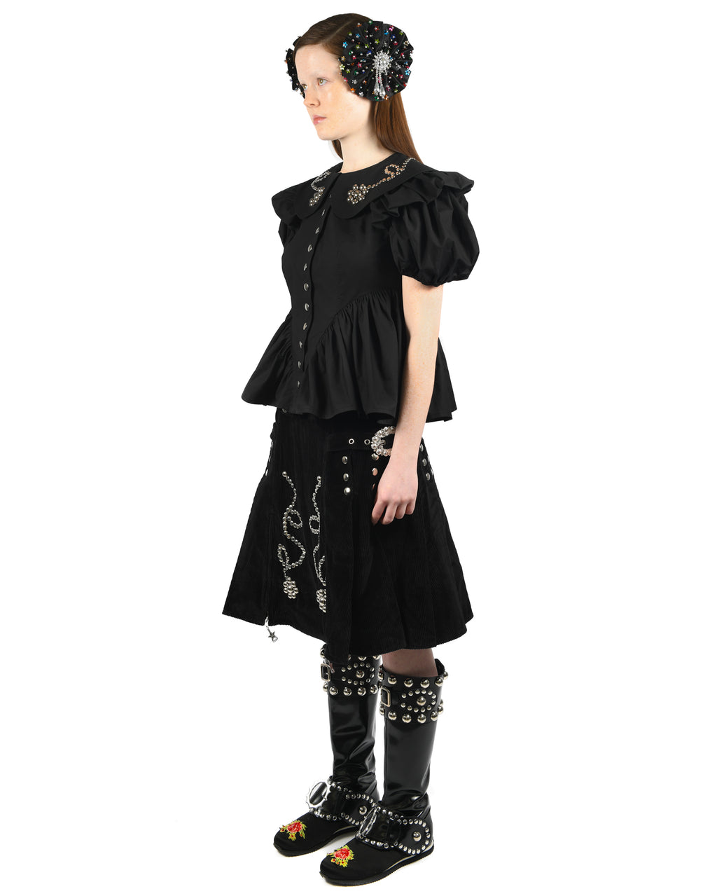 Black Lasso Blouse
